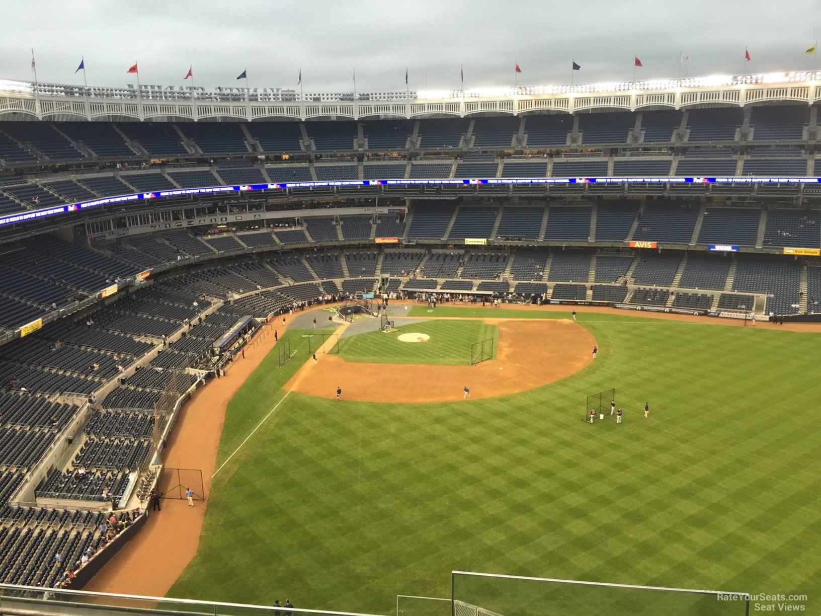 section 405, row 6 seat view  for baseball - yankee stadium