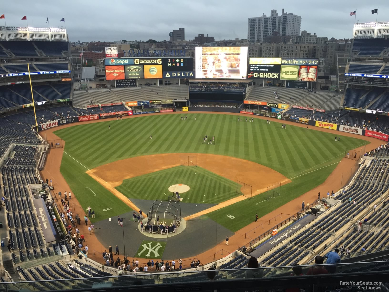 Section 420A at Yankee Stadium New York Yankees