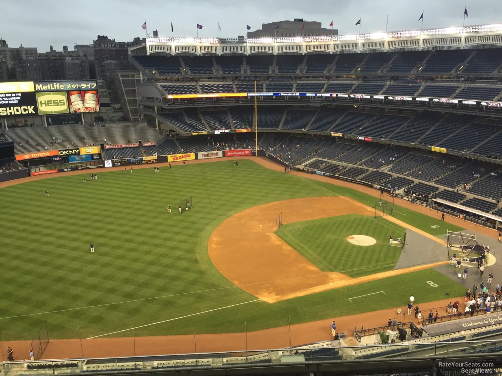section 426, row 6 seat view  for baseball - yankee stadium
