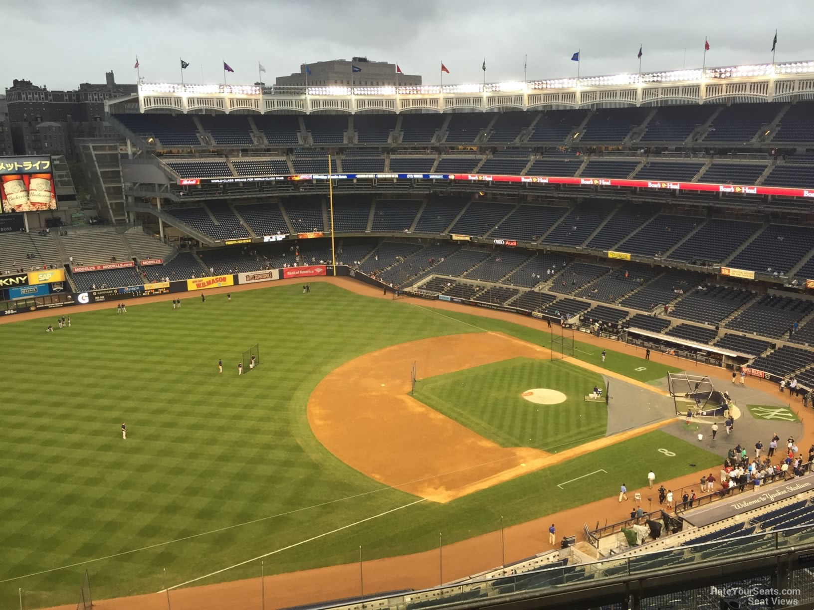 section 427, row 6 seat view  for baseball - yankee stadium
