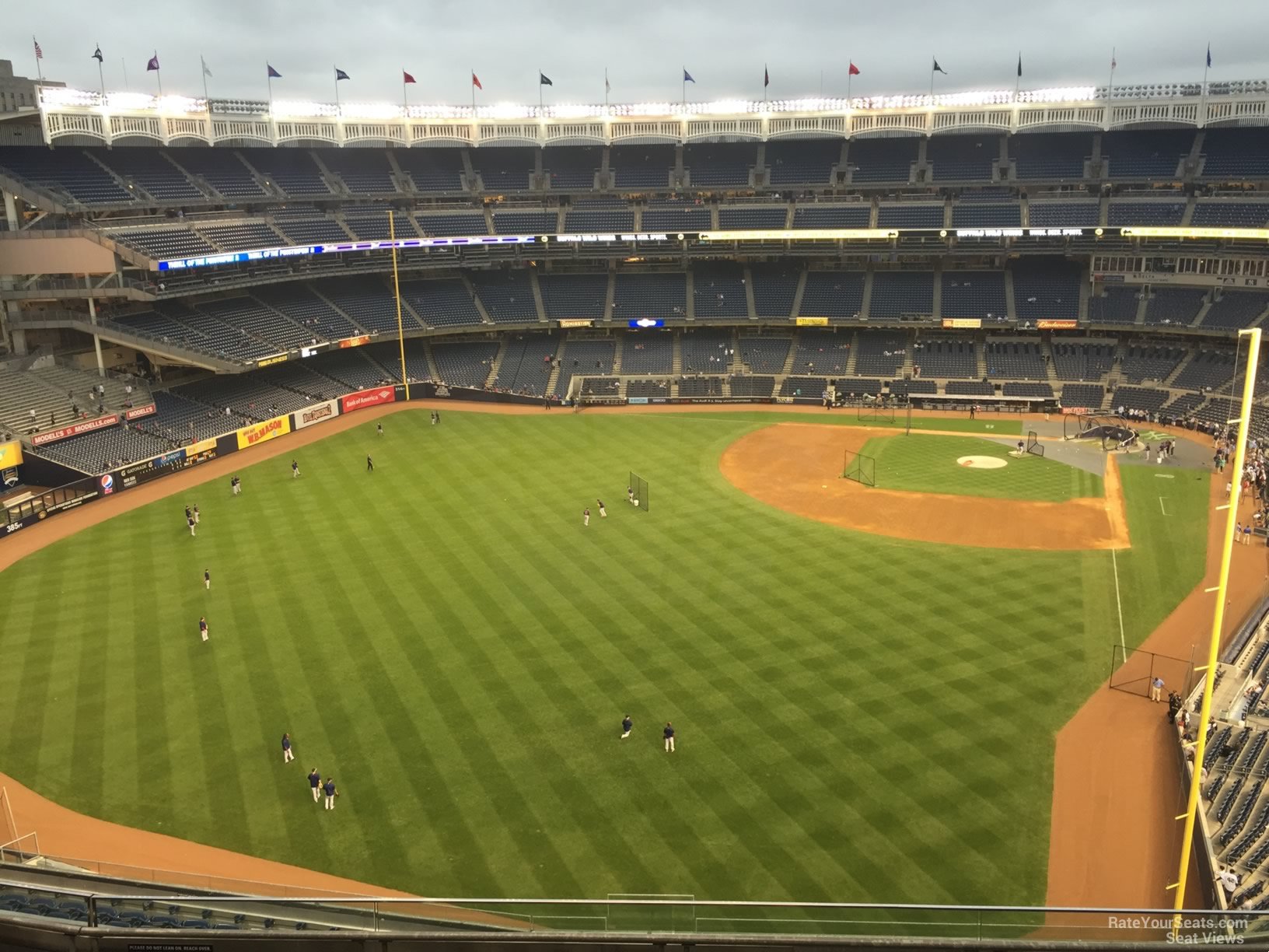 section 433, row 6 seat view  for baseball - yankee stadium