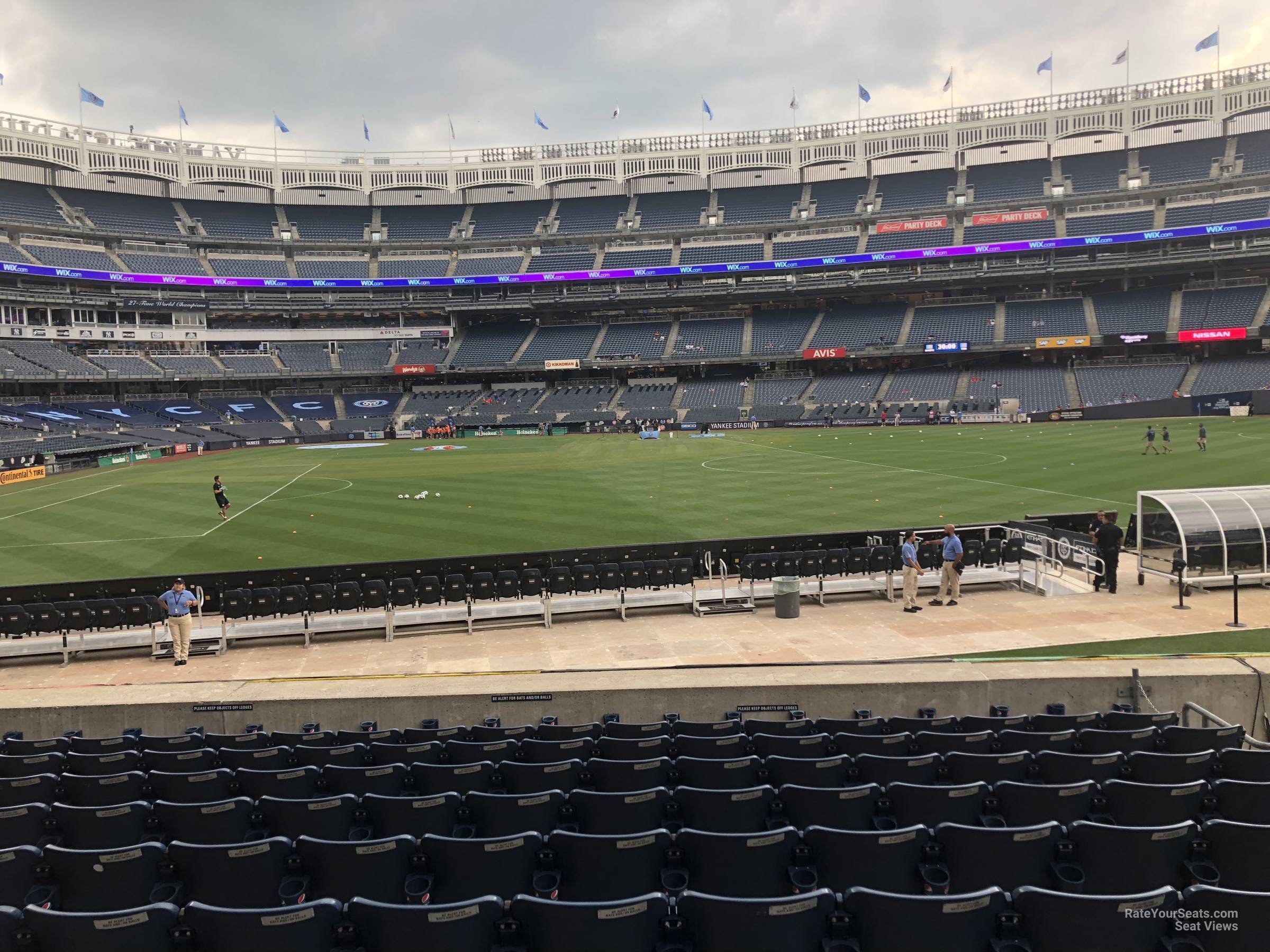 Section 104 At Yankee Stadium