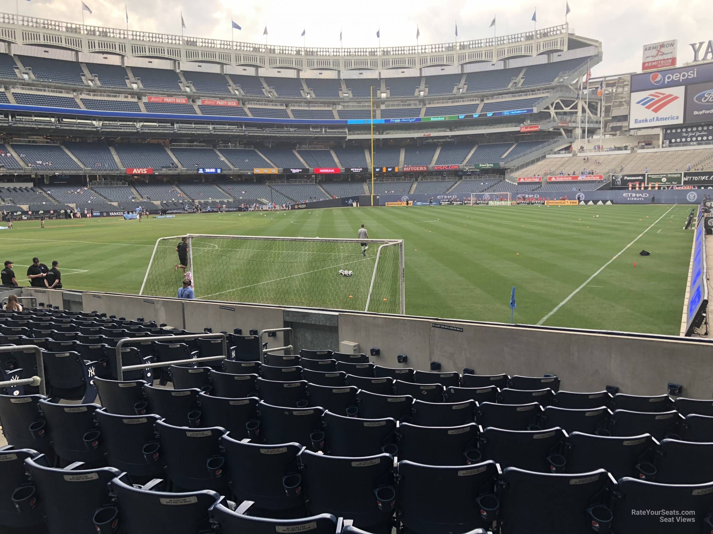 yankee stadium section 109 new york city fc yankee stadium seating chart with seat numbers