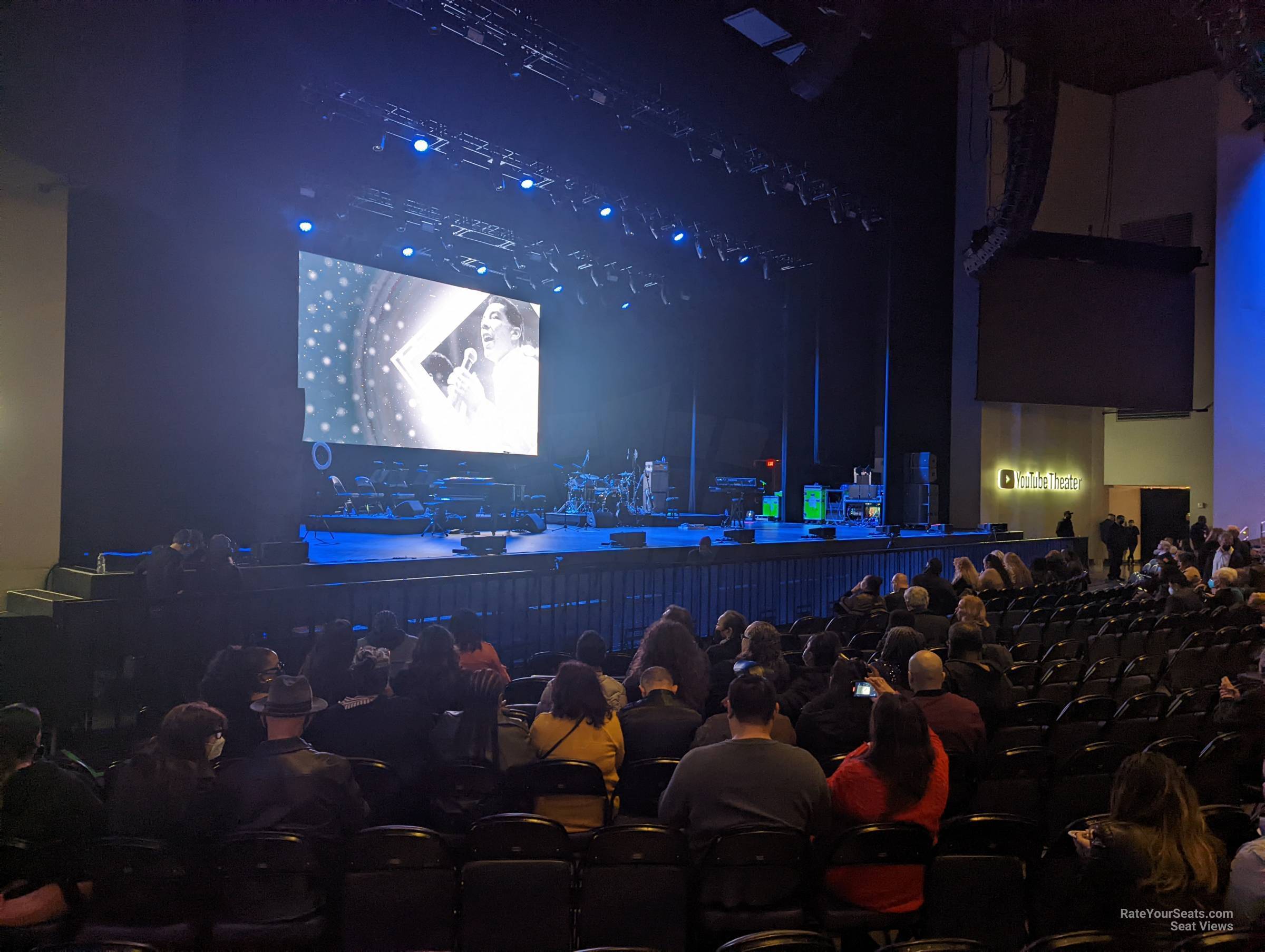 O2 Section 101 Row Qview Section 101 at YouTube Theater - RateYourSeats.com