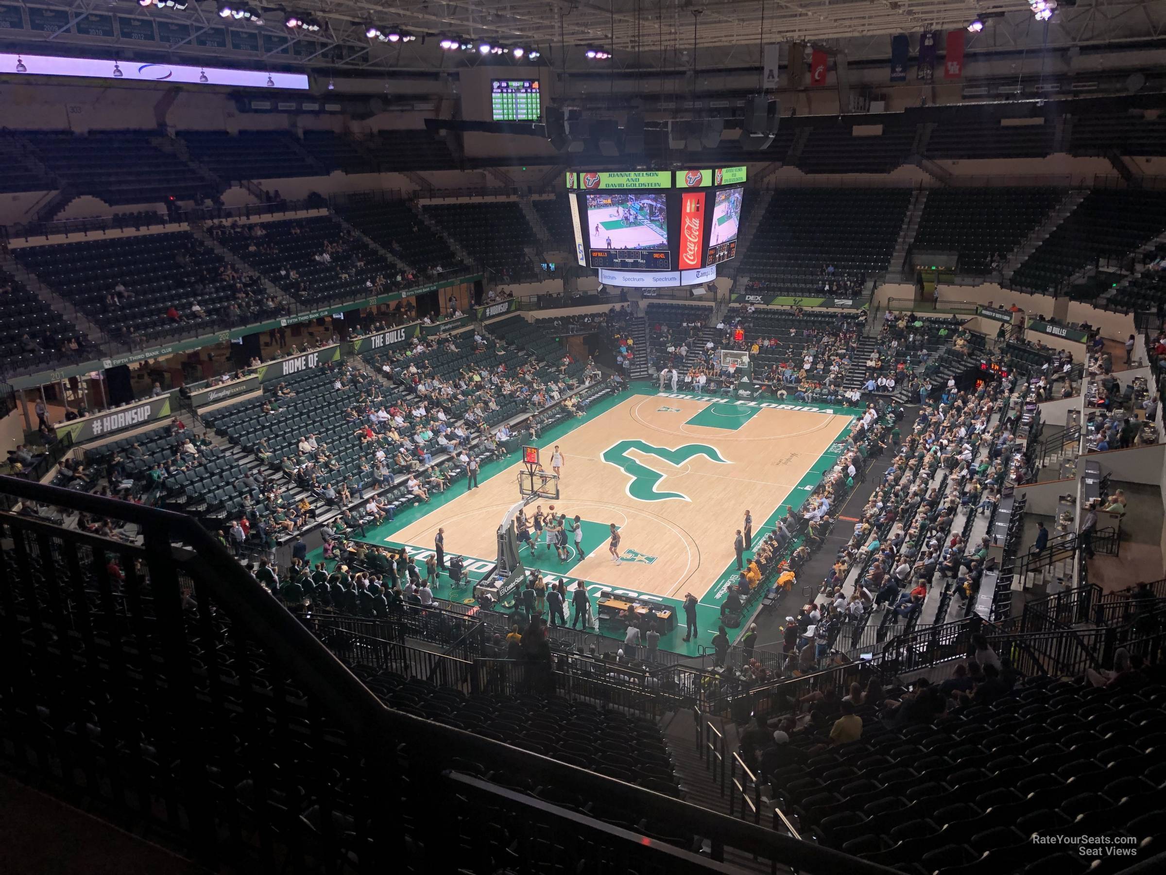 section 325, row d seat view  - yuengling center