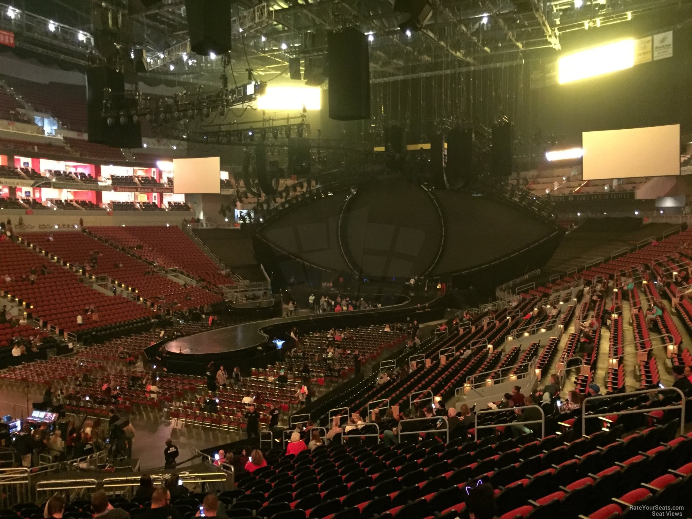 Kfc Yum Center Wwe Seating Chart