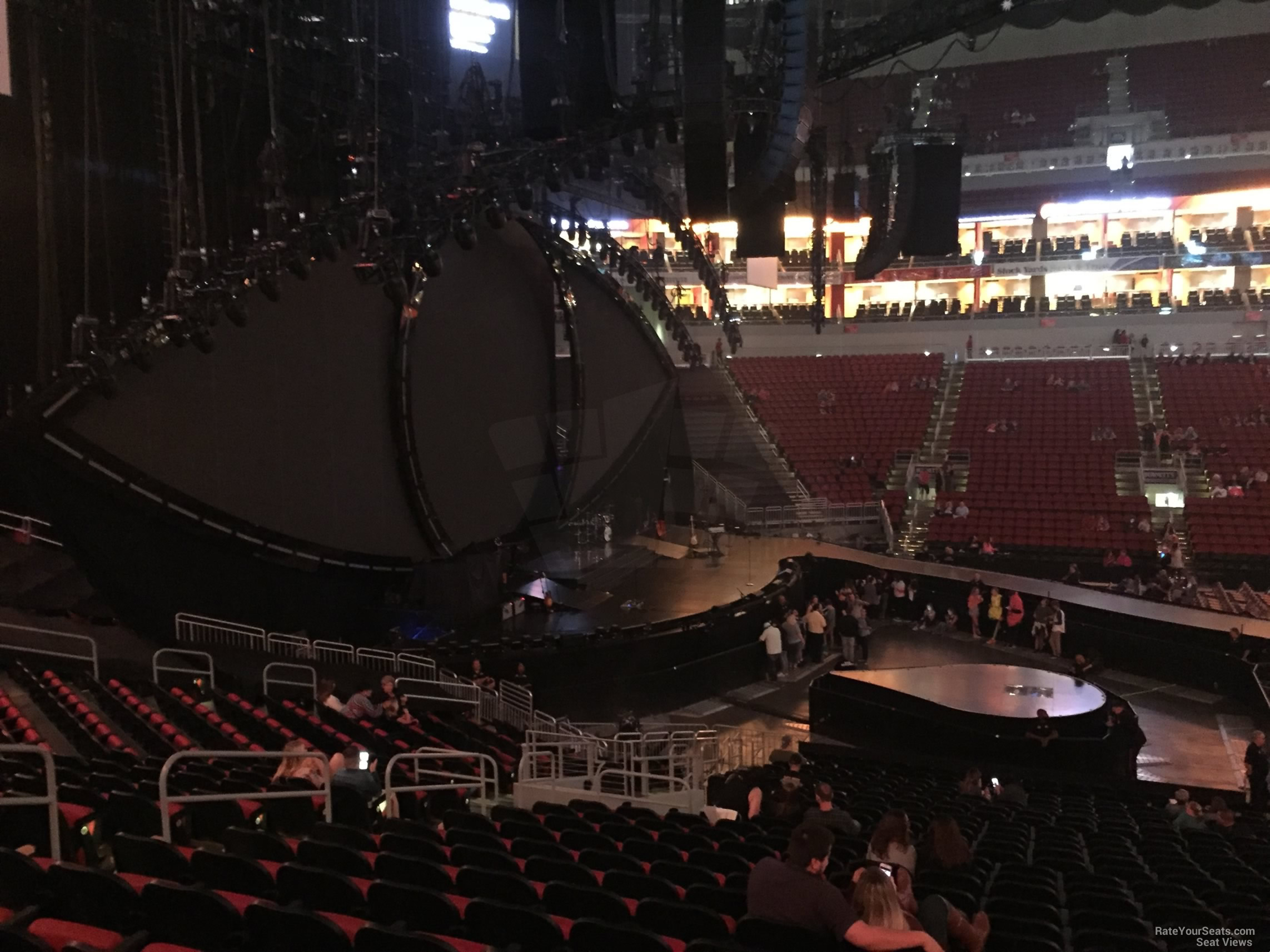 Section 117 at KFC Yum! Center
