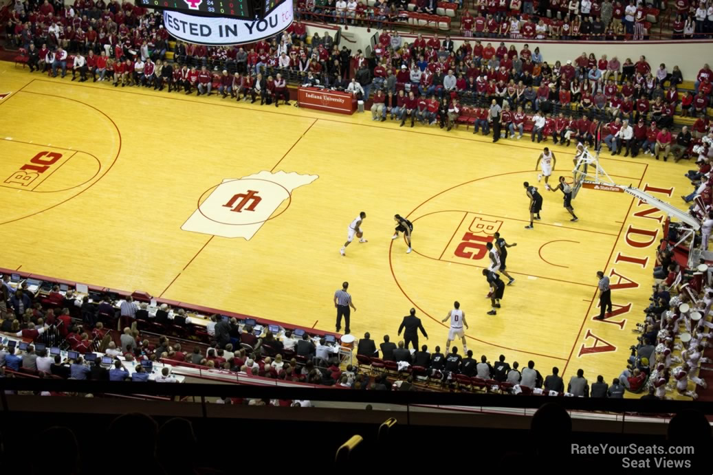 section bb seat view  - assembly hall