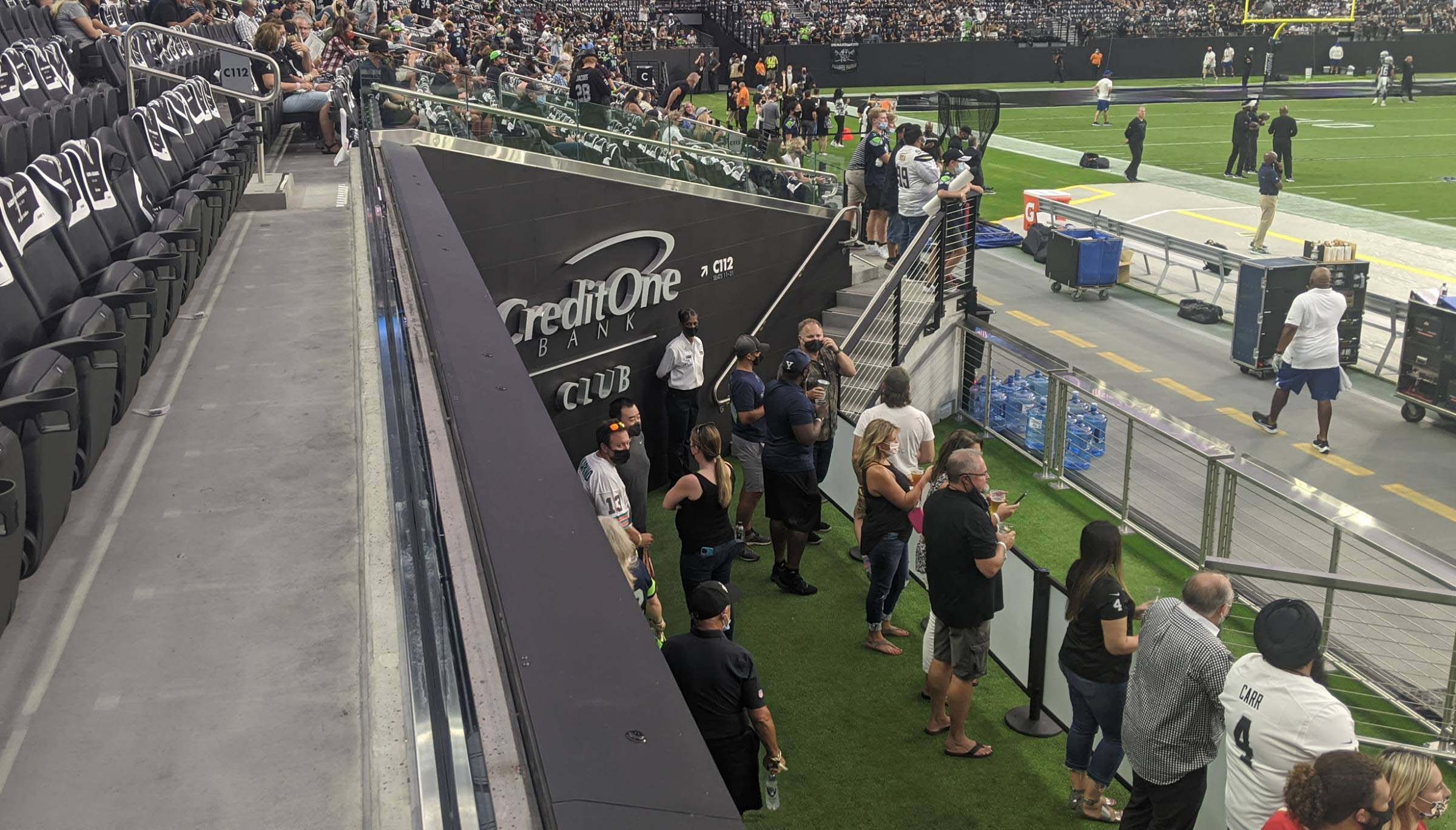 Club Seats at Allegiant Stadium