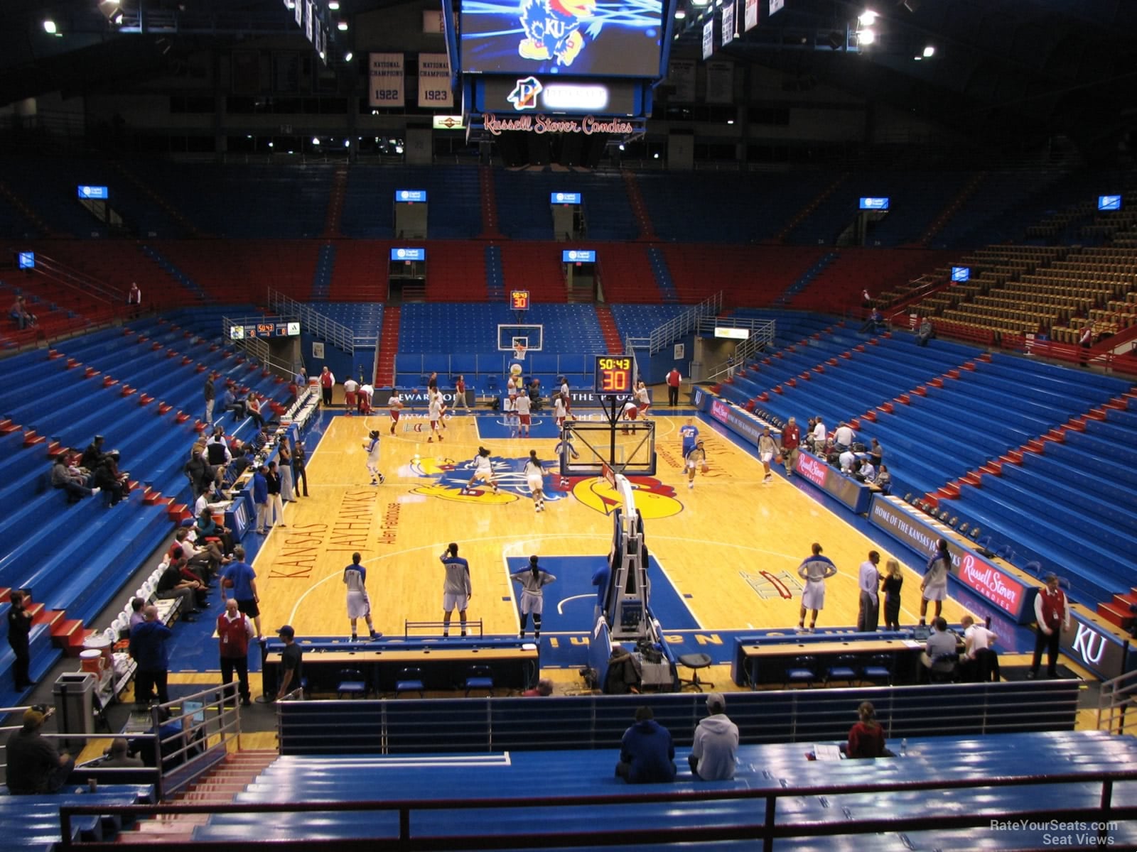 Section 12 at Allen Fieldhouse