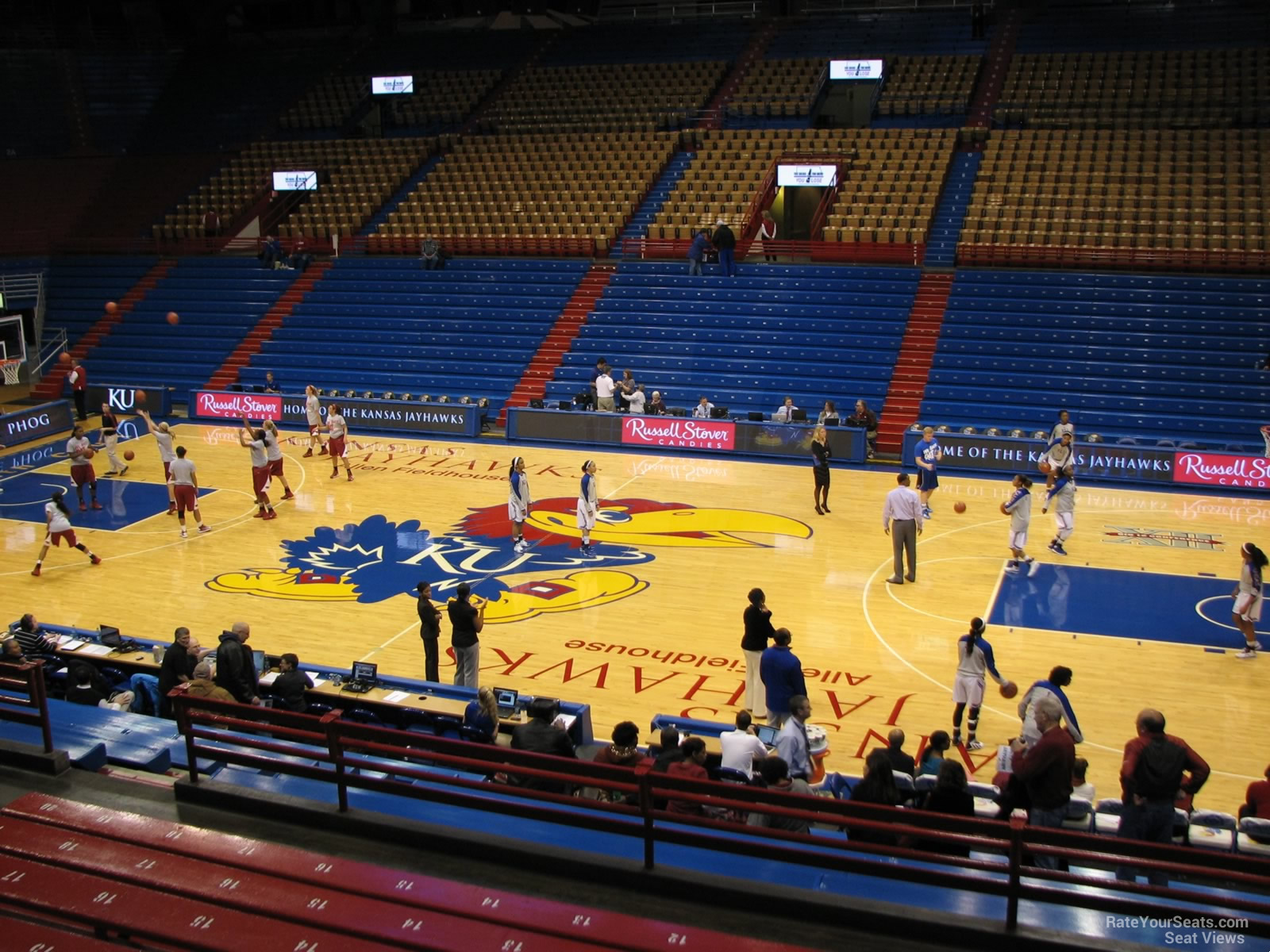 Ku Basketball Seating Chart With Rows