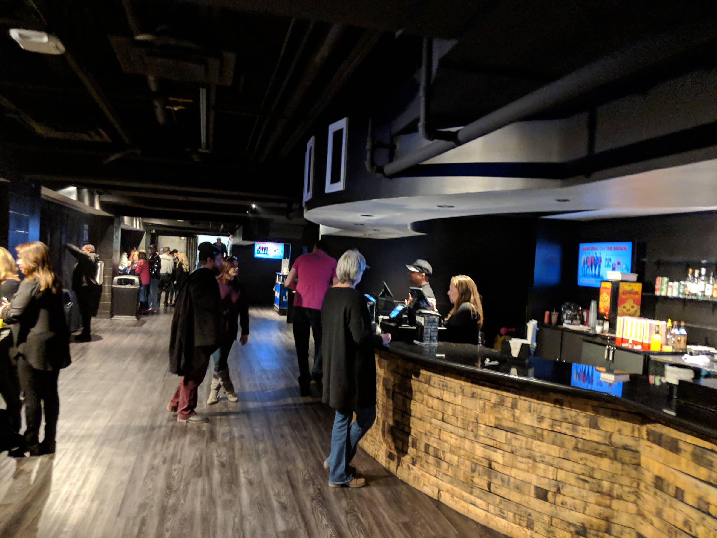 bar behind sections 214 and 215 at Allstate Arena