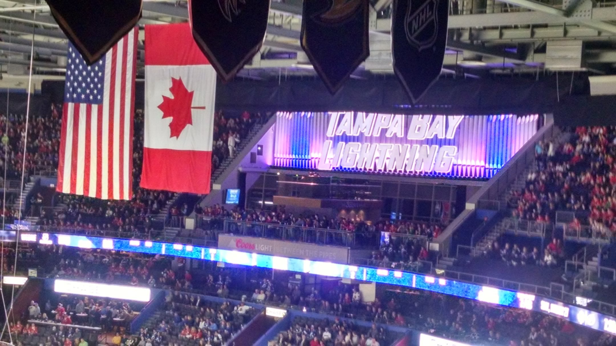 Amalie Arena Terrace Level 