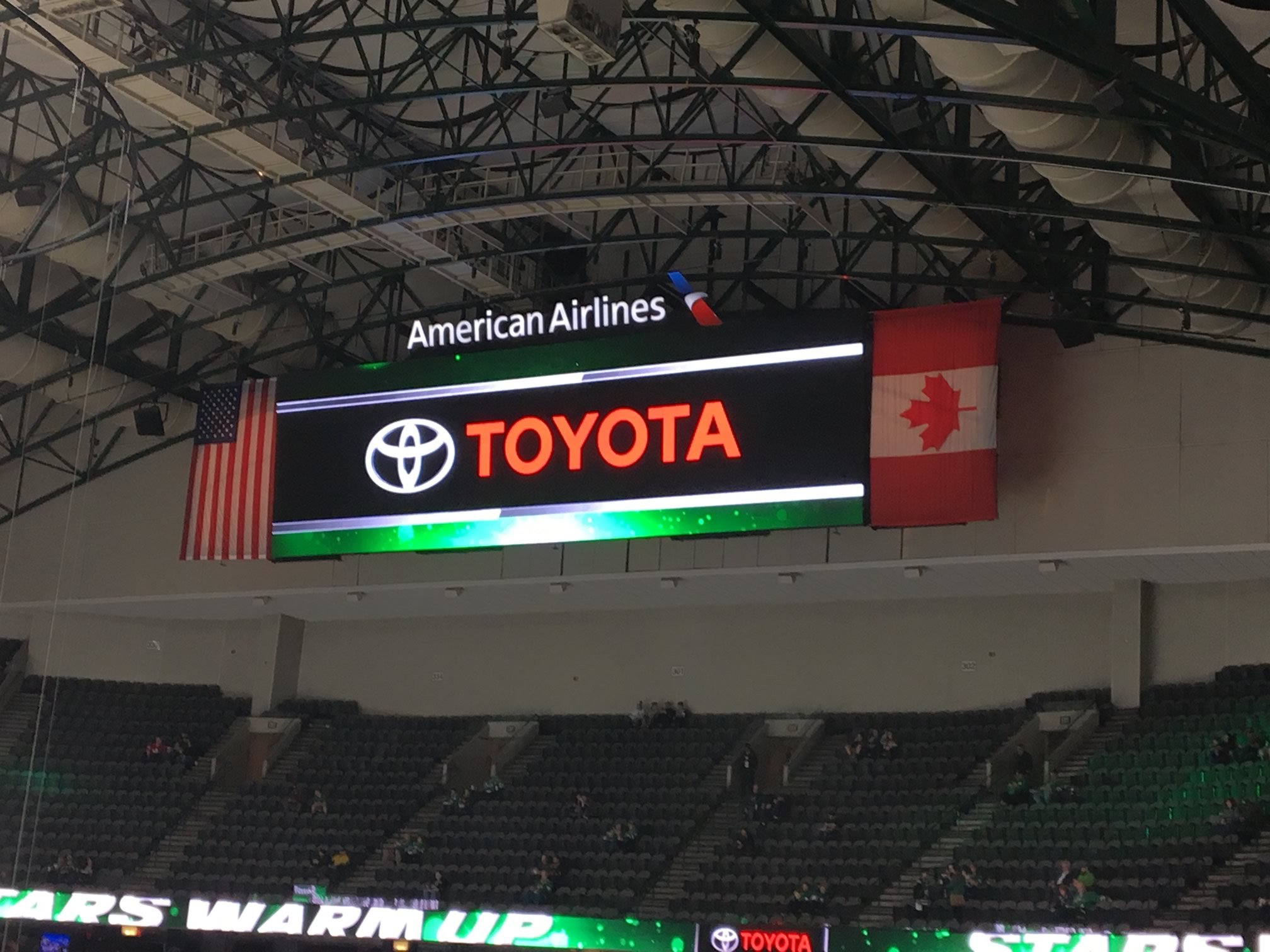 American Airlines Center Video Board