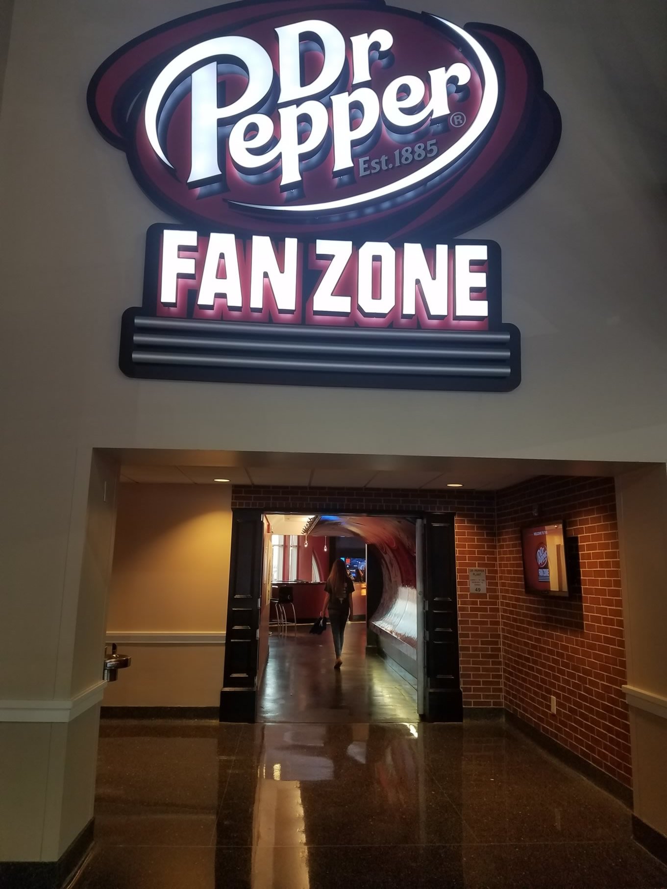 dr pepper fan zone