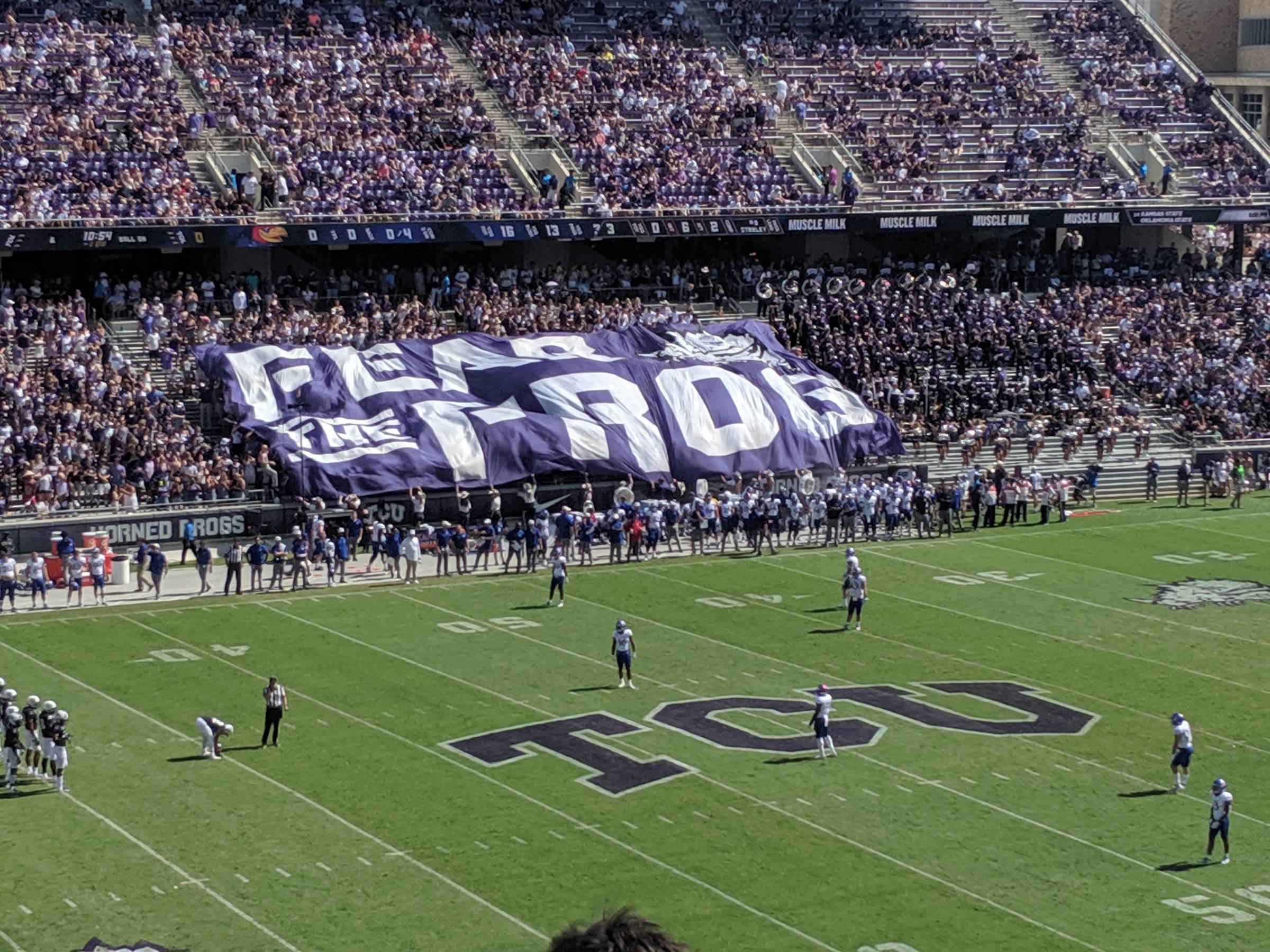 Seating Chart Amon Carter Stadium