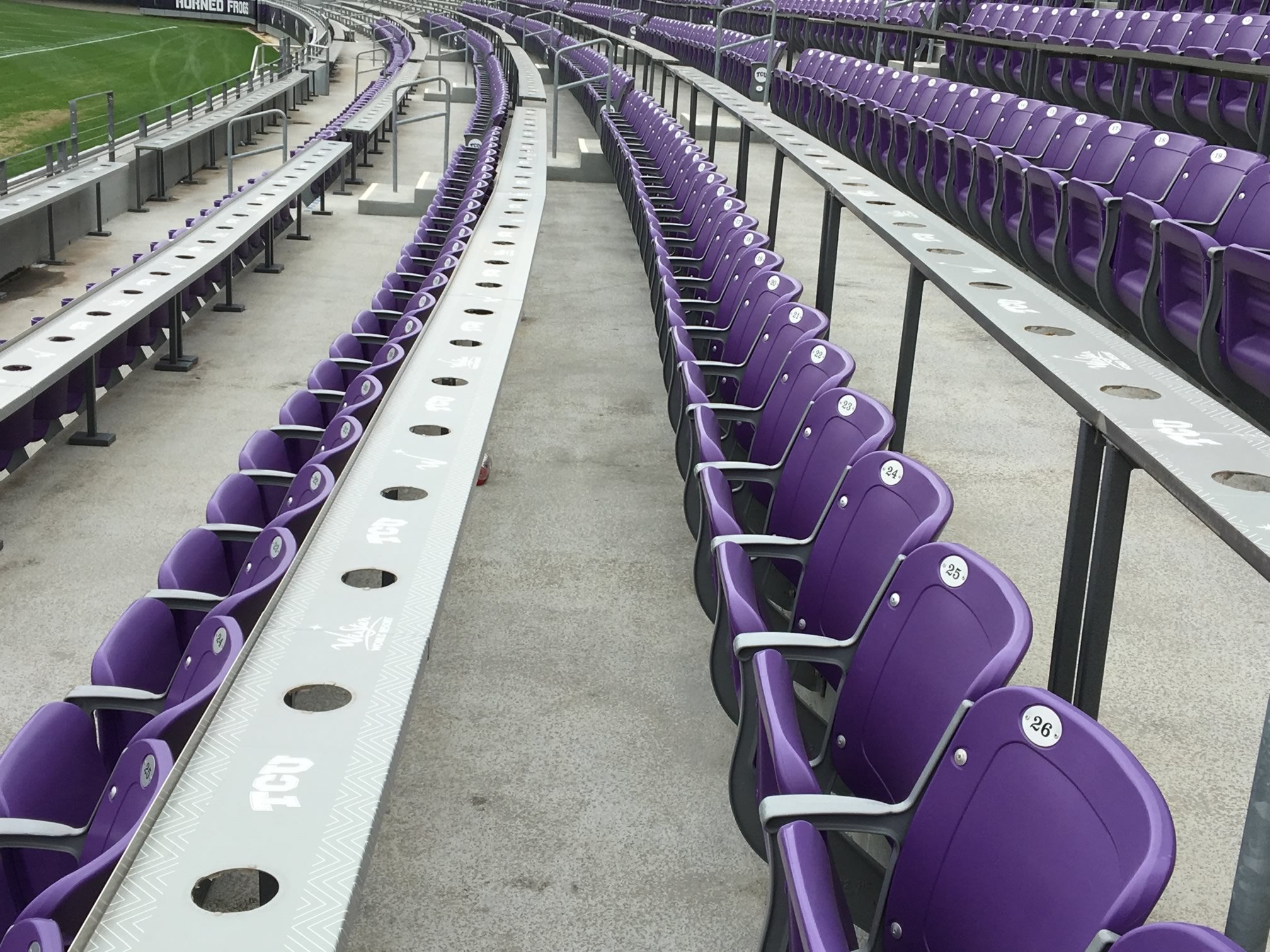 Amon G Carter Stadium Seating Chart With Rows