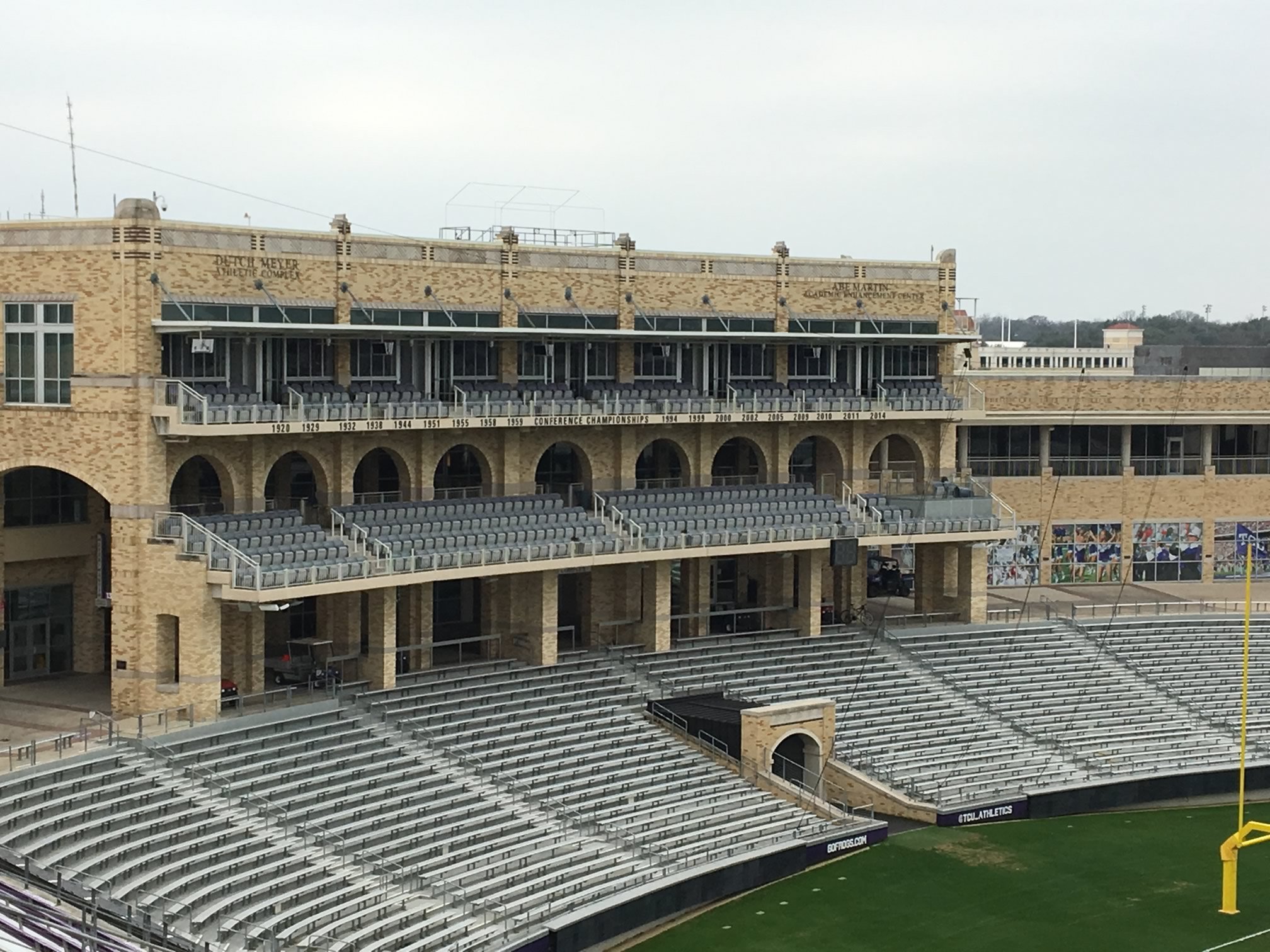 South Endzone Club at Amon Carter Stadium