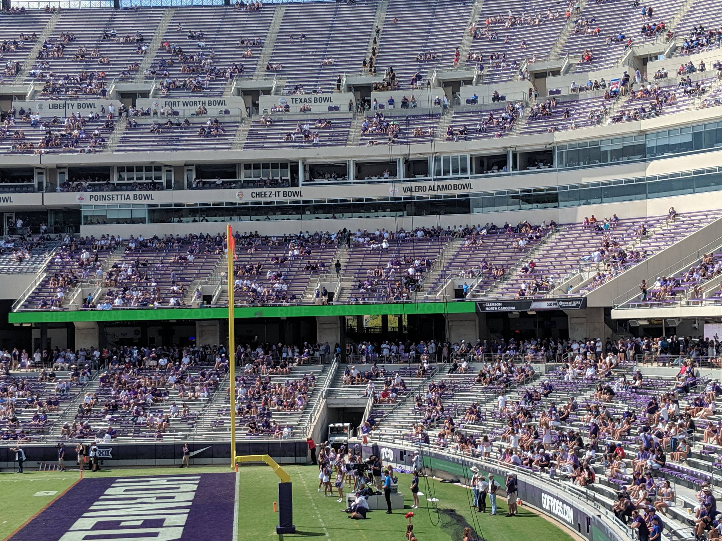 Amon Carter Stadium Seating