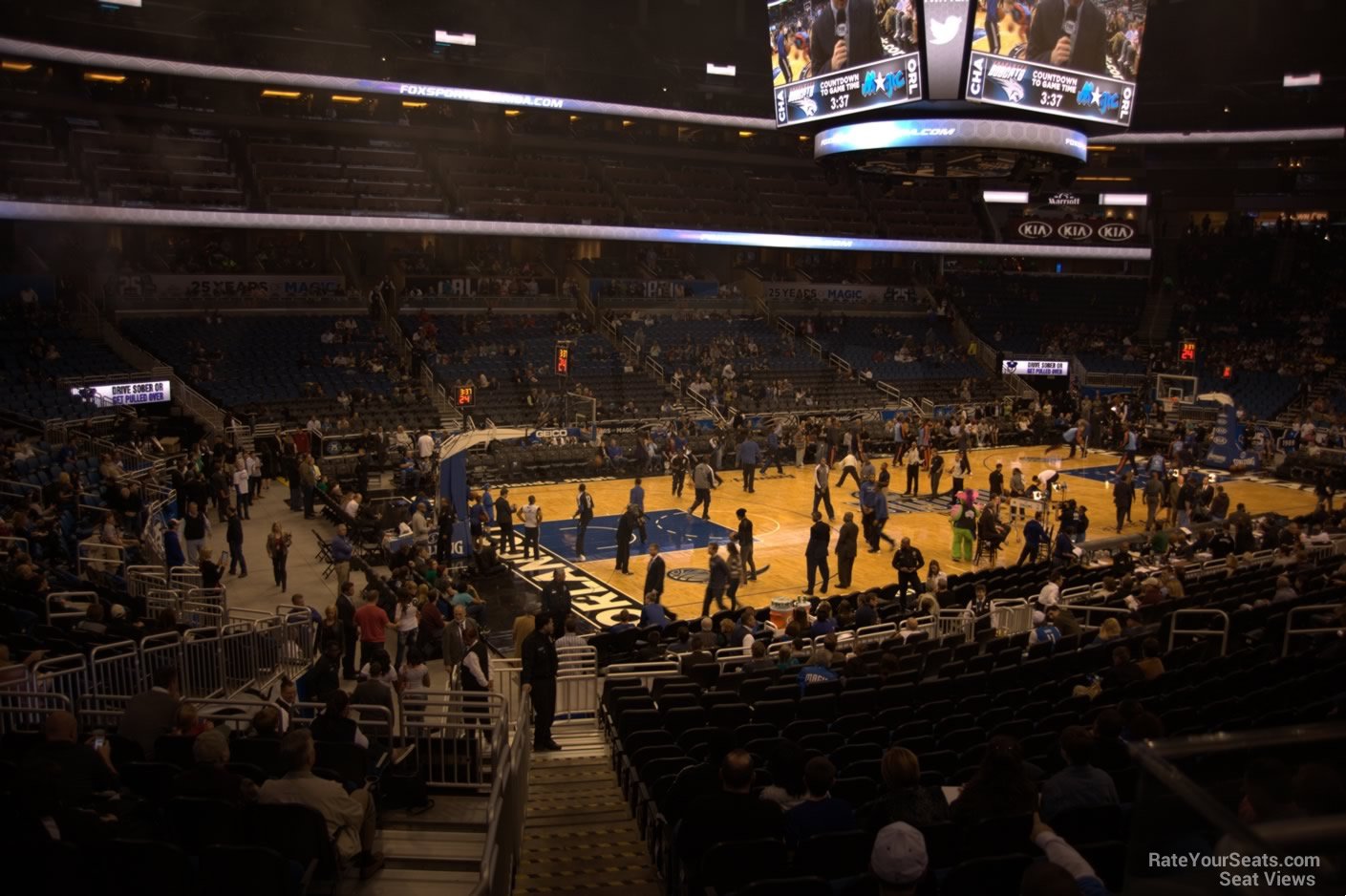 section 116 seat view  for basketball - amway center