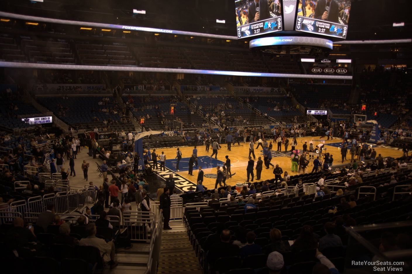 section 116 seat view  for basketball - kia center