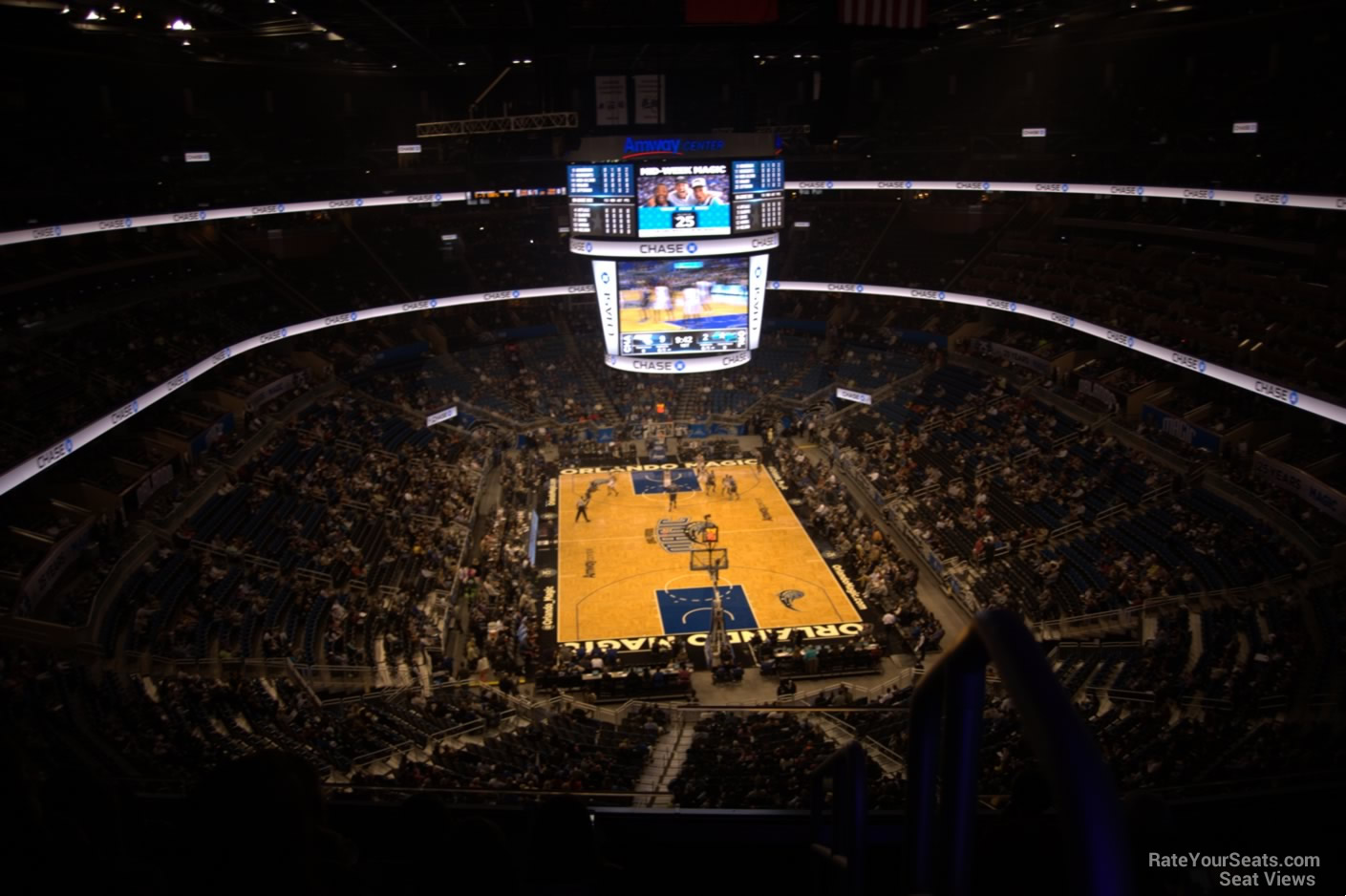 section 202 seat view  for basketball - amway center