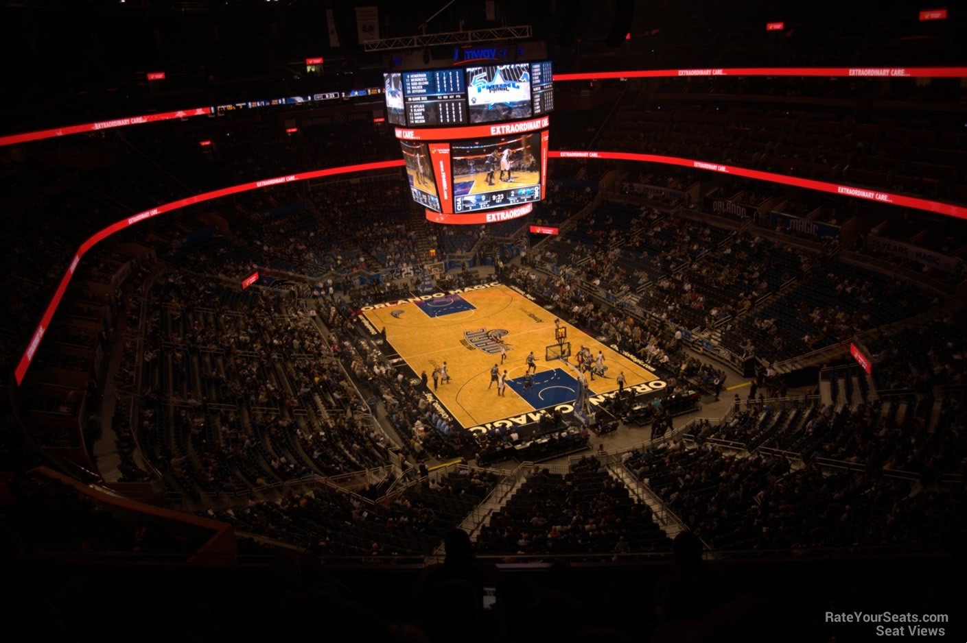 section 203 seat view  for basketball - kia center