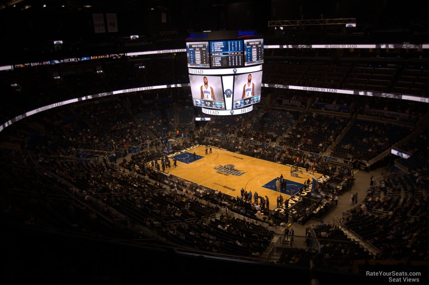 section 206 seat view  for basketball - kia center