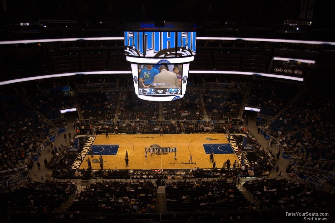 section 209 seat view  for basketball - kia center