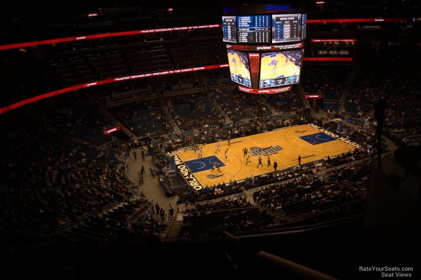 section 212 seat view  for basketball - amway center