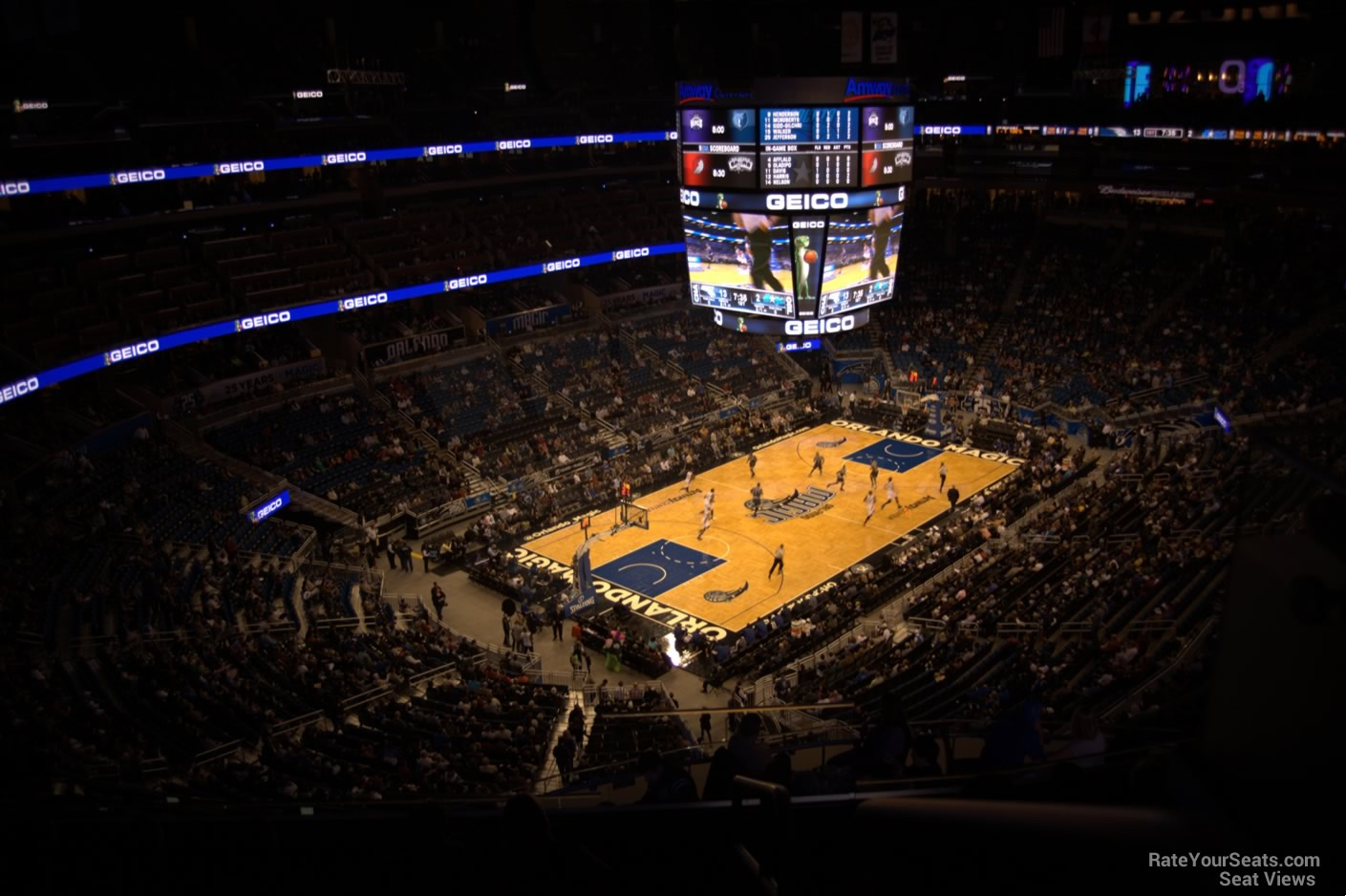 section 214 seat view  for basketball - kia center