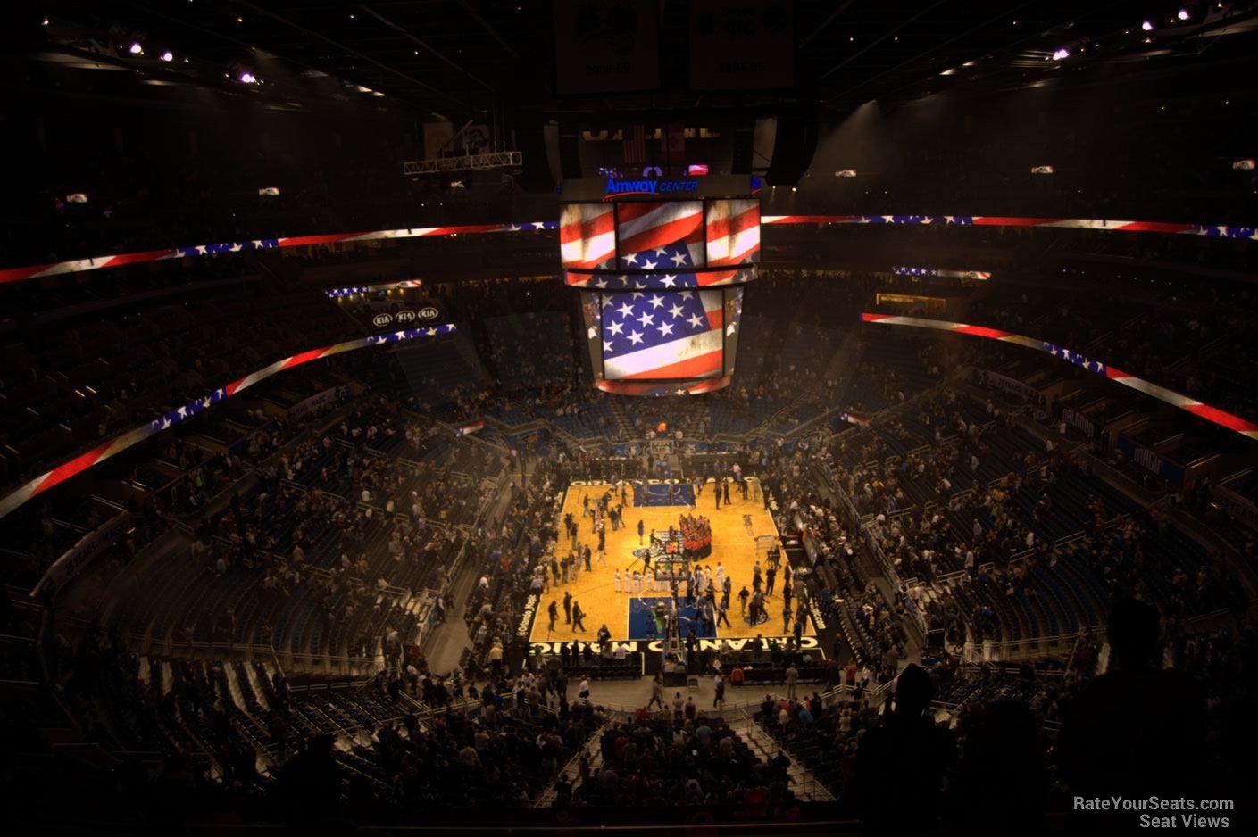 section 217 seat view  for basketball - kia center