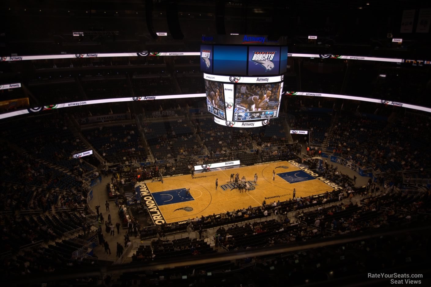 section 227 seat view  for basketball - amway center
