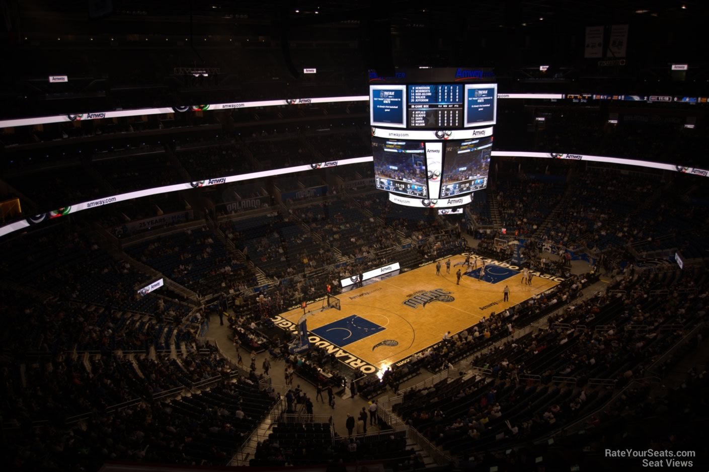 section 229 seat view  for basketball - amway center