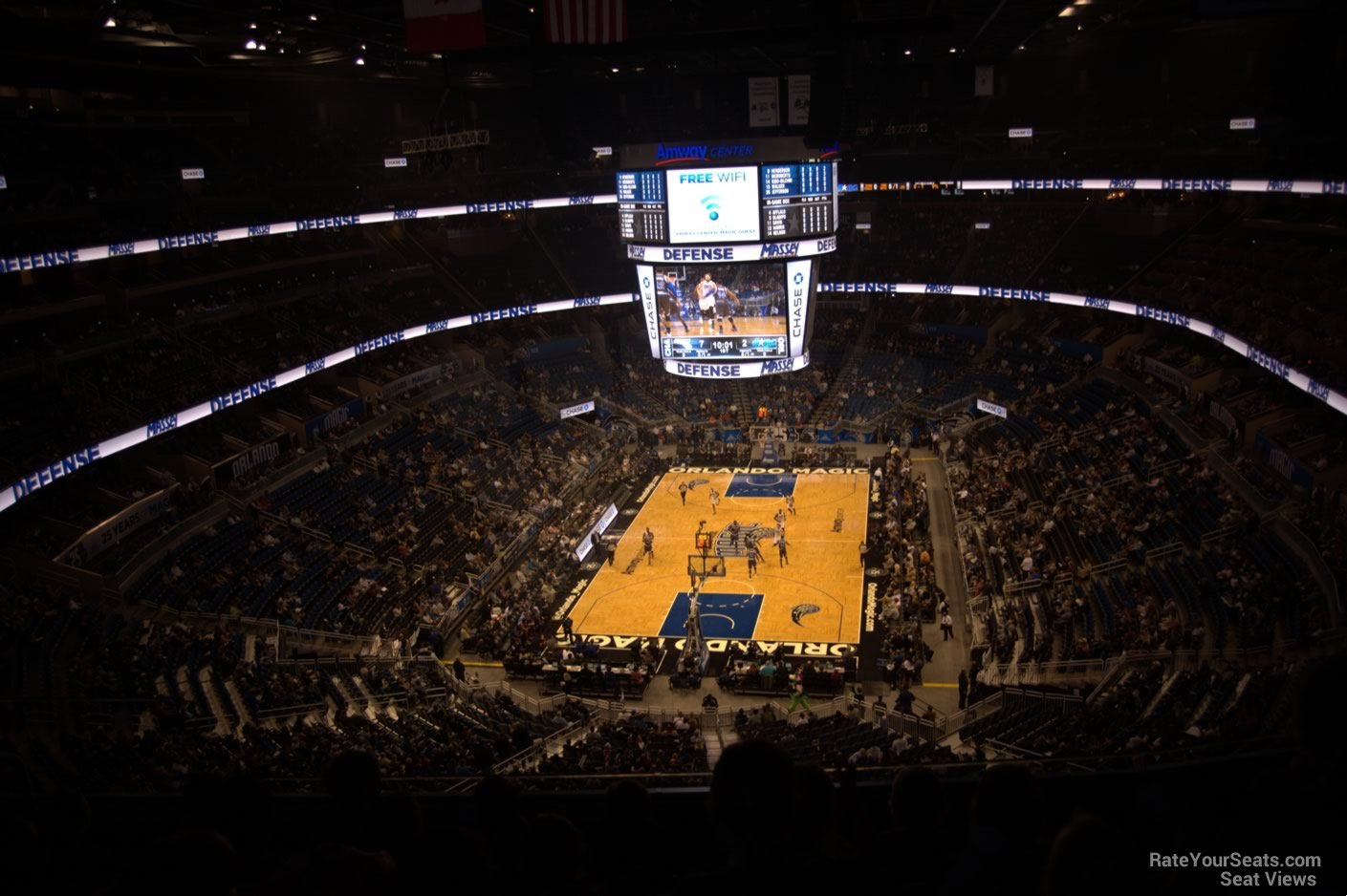 section 232 seat view  for basketball - kia center