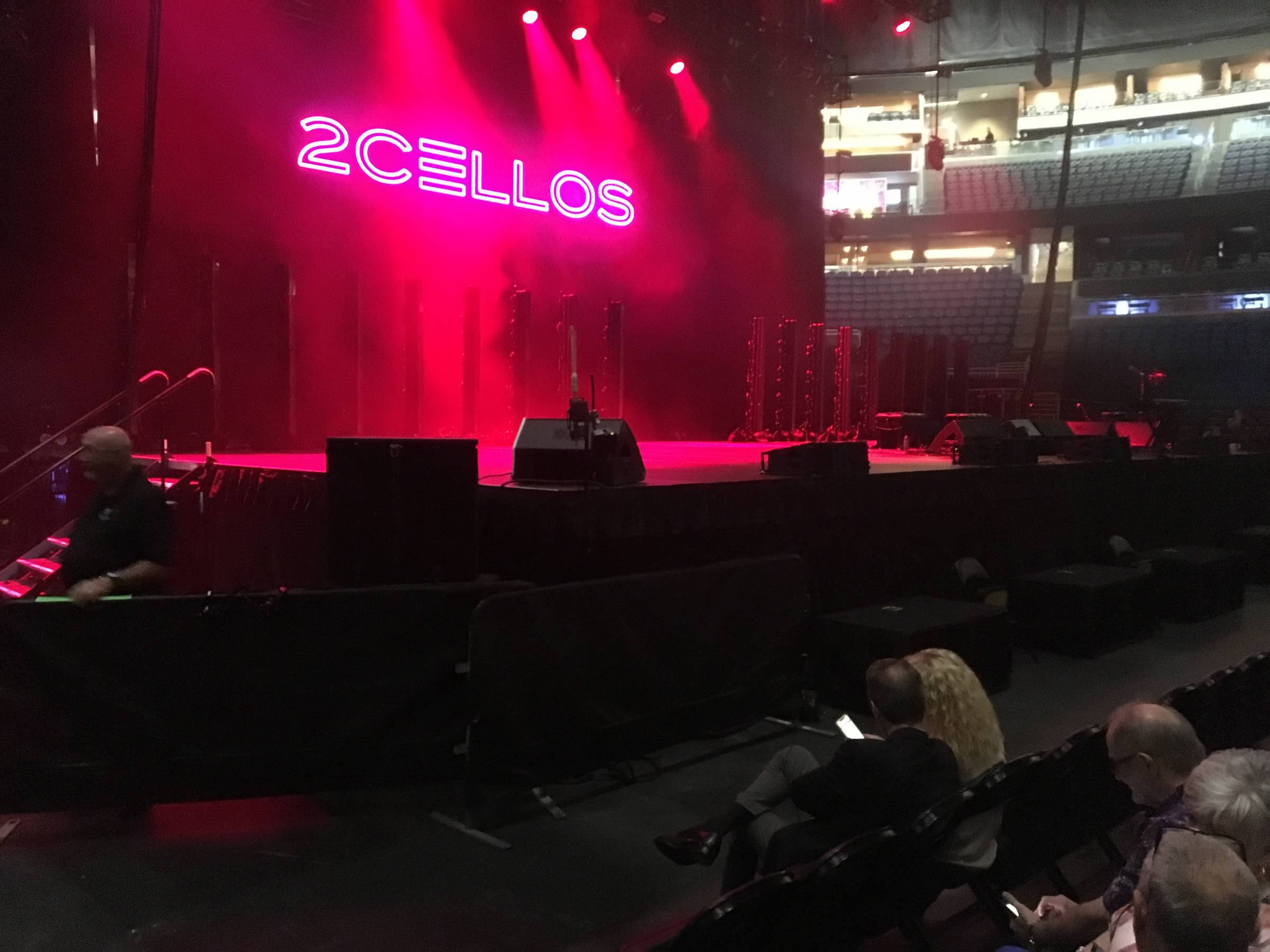 Front Left Floor Level Seats of Amway Center