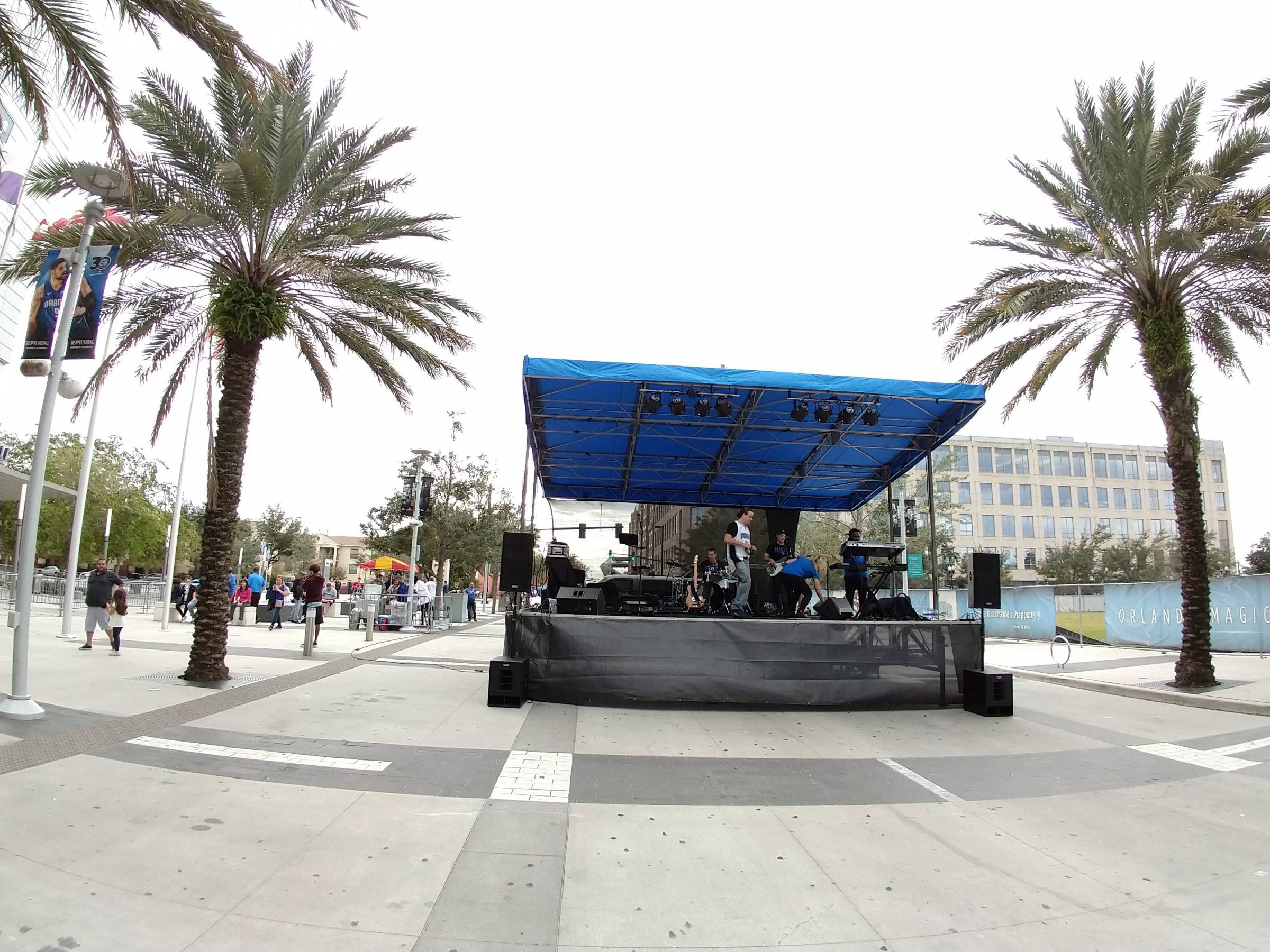 Free live music outside Amway Center