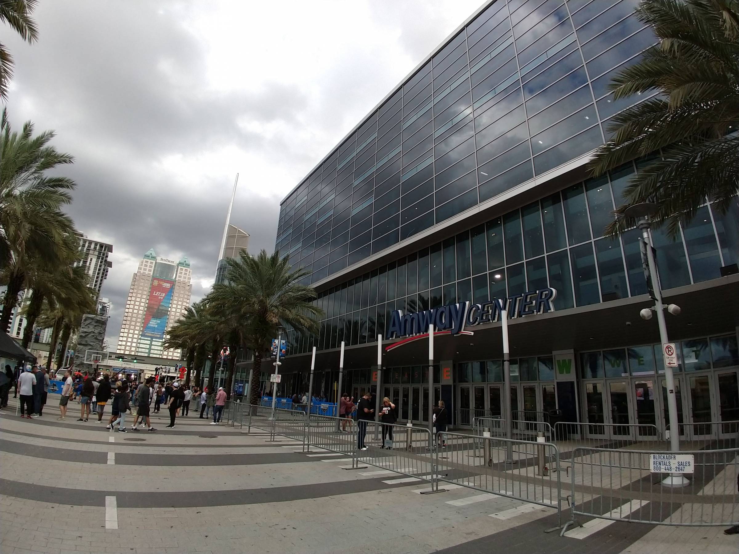 Front exterior view at Amway Center