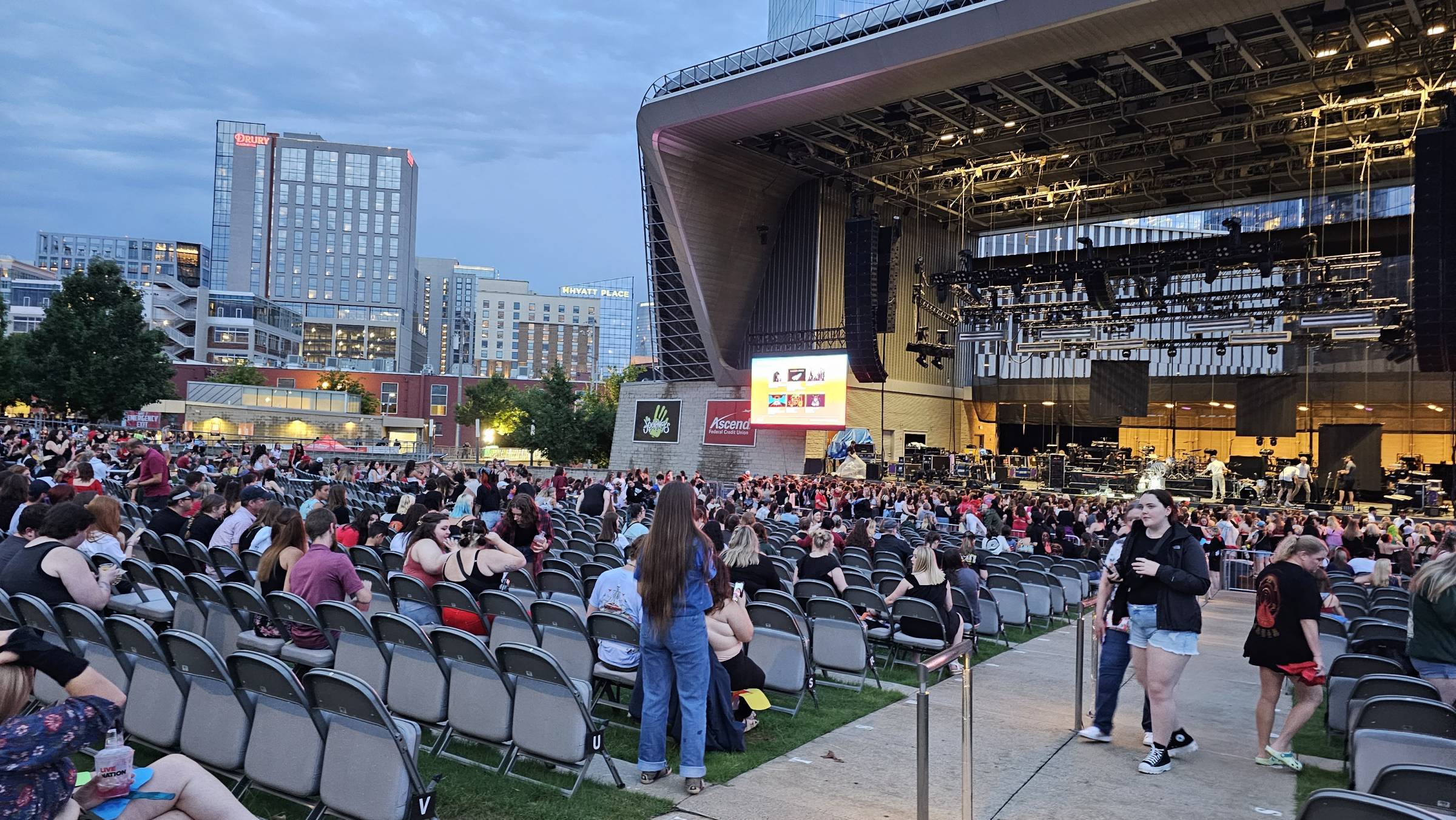 Pavilion Seating at Ascend Amphitheater