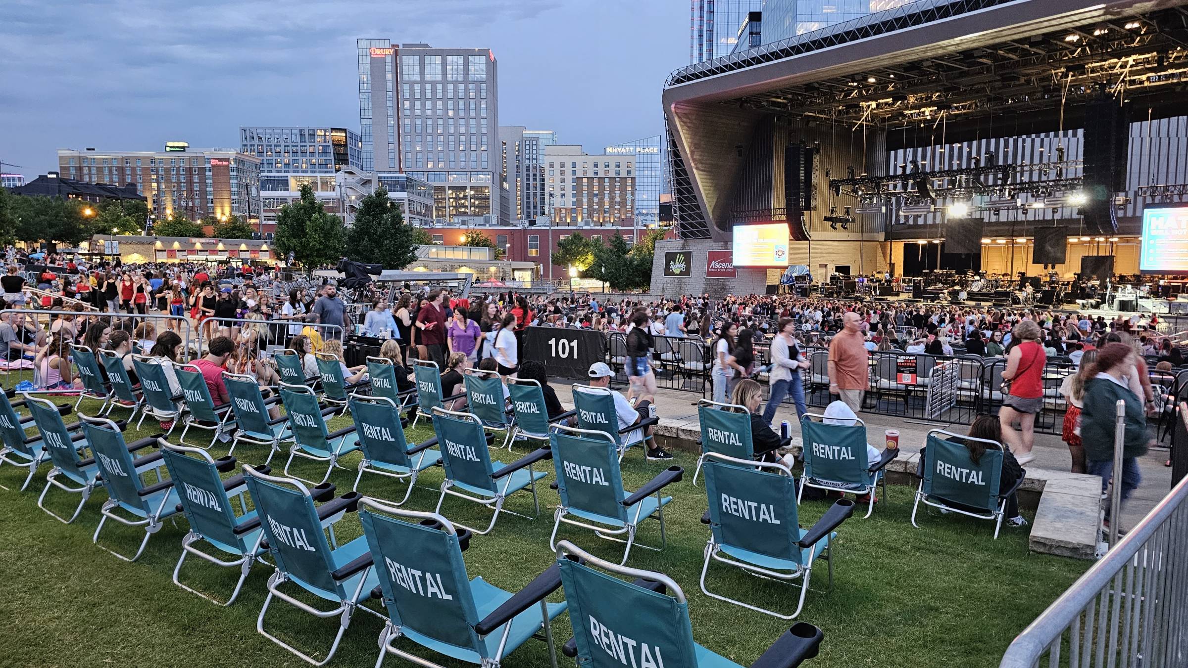 Ascend Amphitheater Lawn Seats Rateyourseats Com