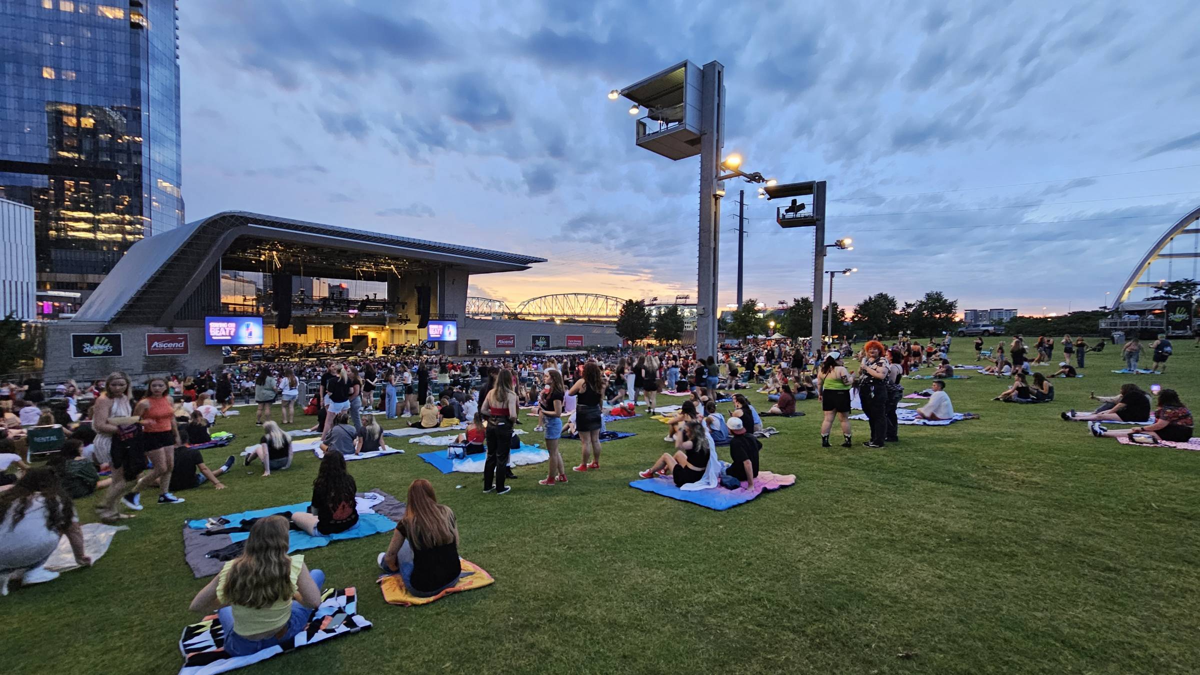 Ascend Amphitheater Lawn Seats