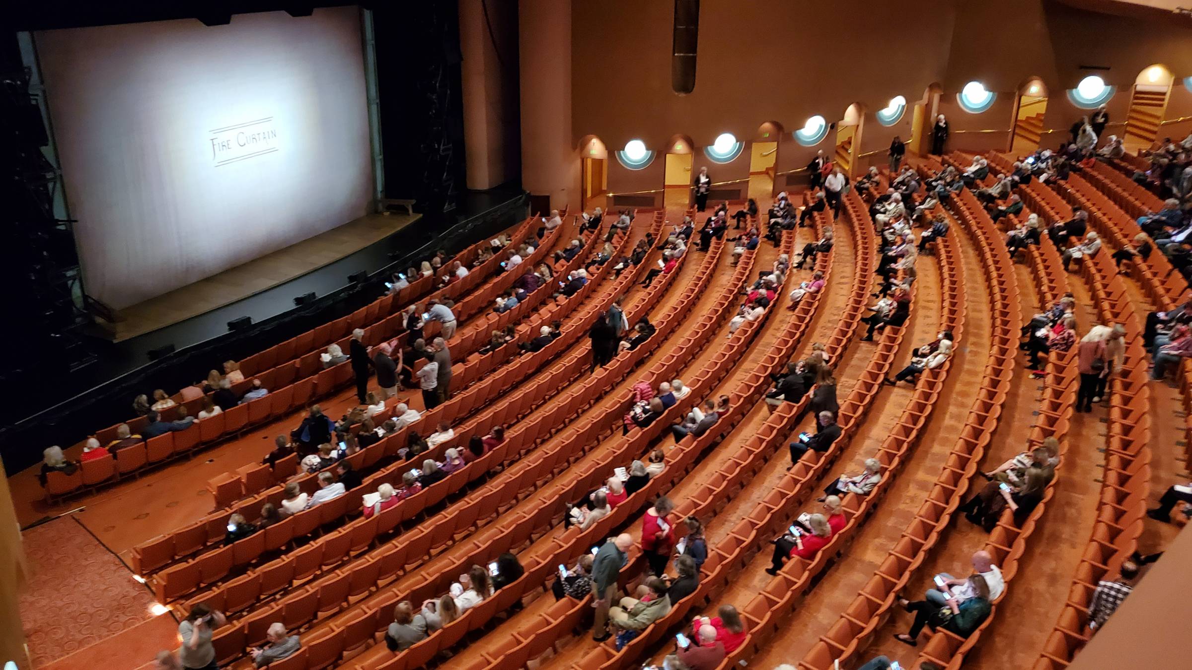 Orchestra Level Seating at ASU Gammage