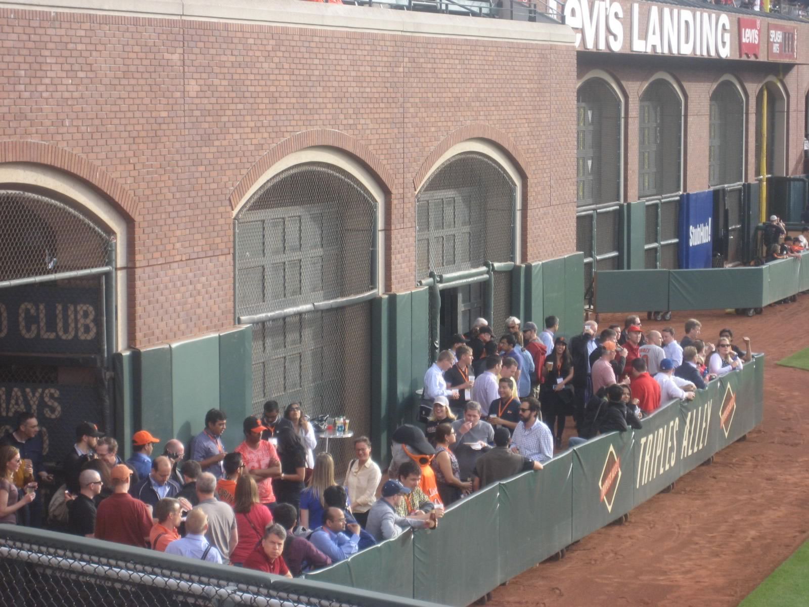 Oracle Park Seating 