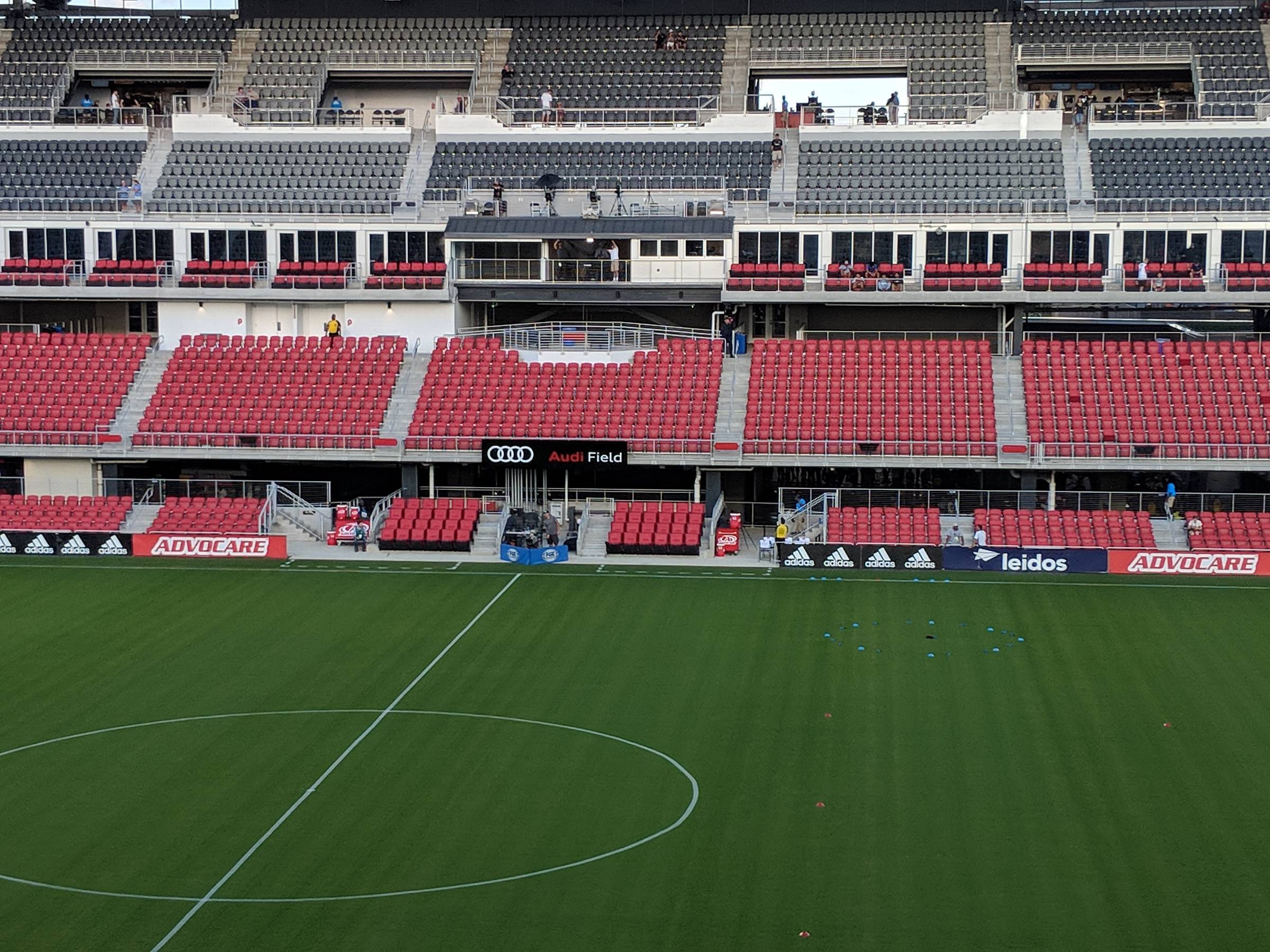 EagleBank Club Seats at Audit Field