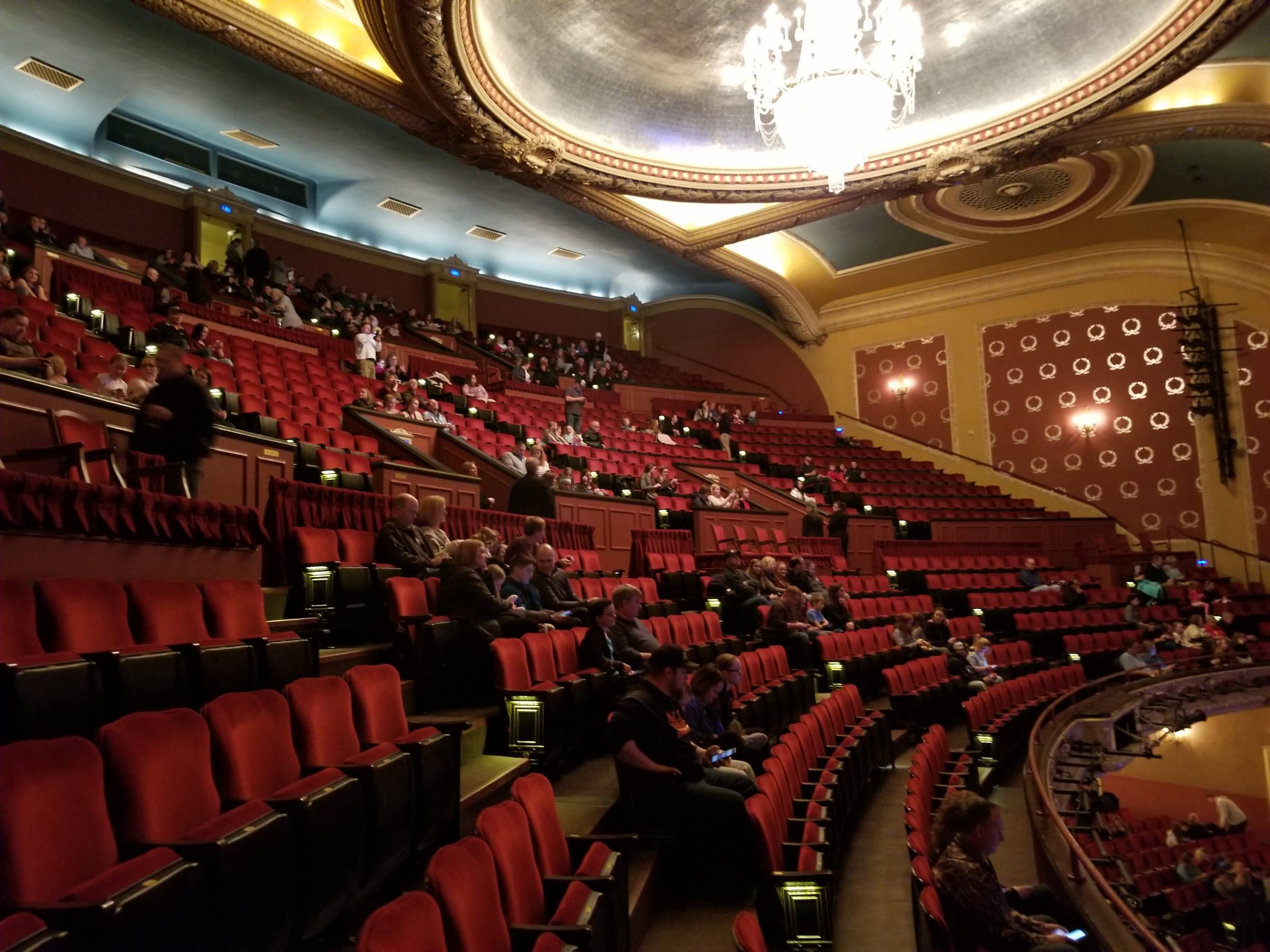 Orpheum Theatre Minneapolis Balcony