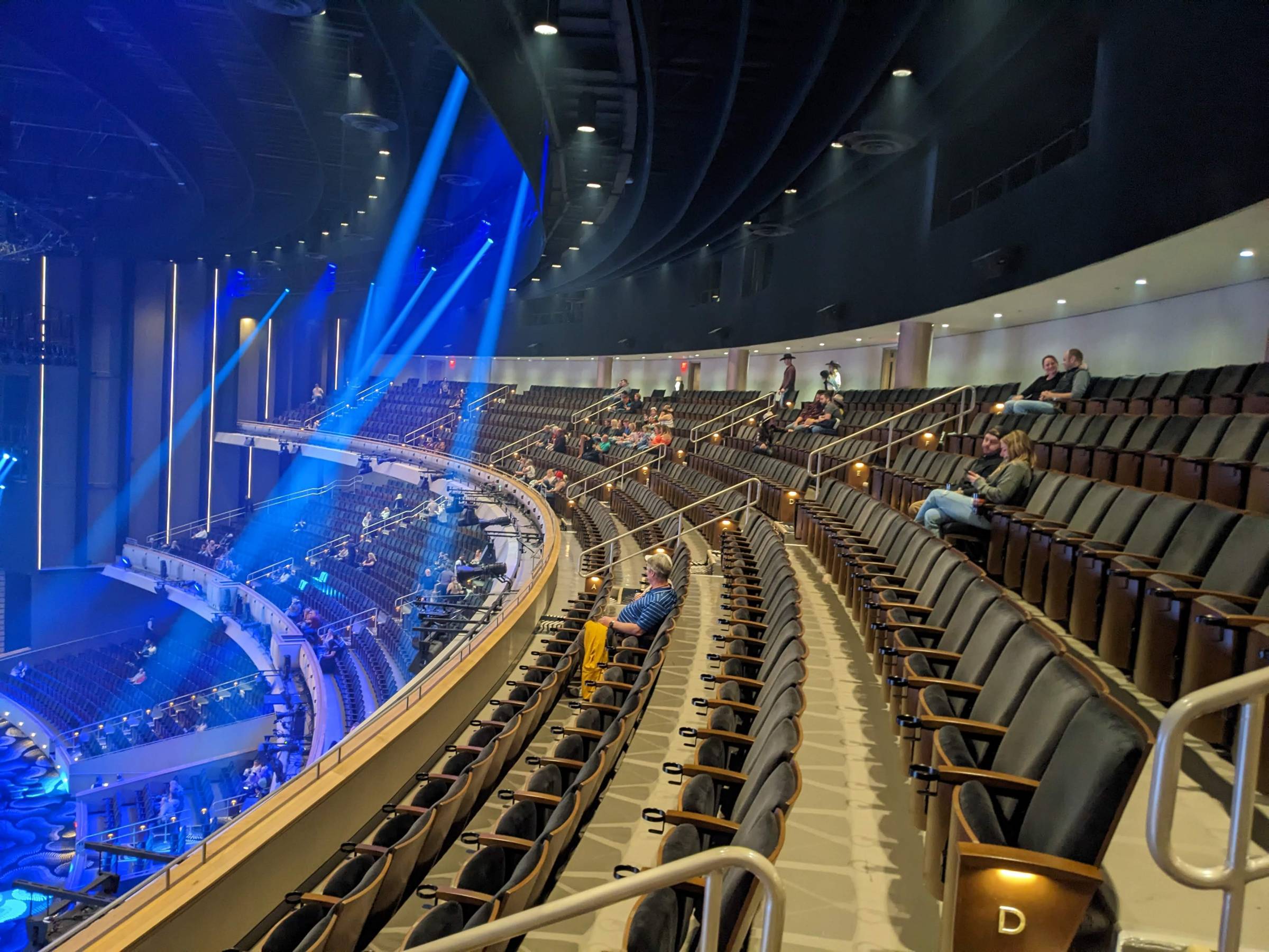 balcony seats at resorts world theatre