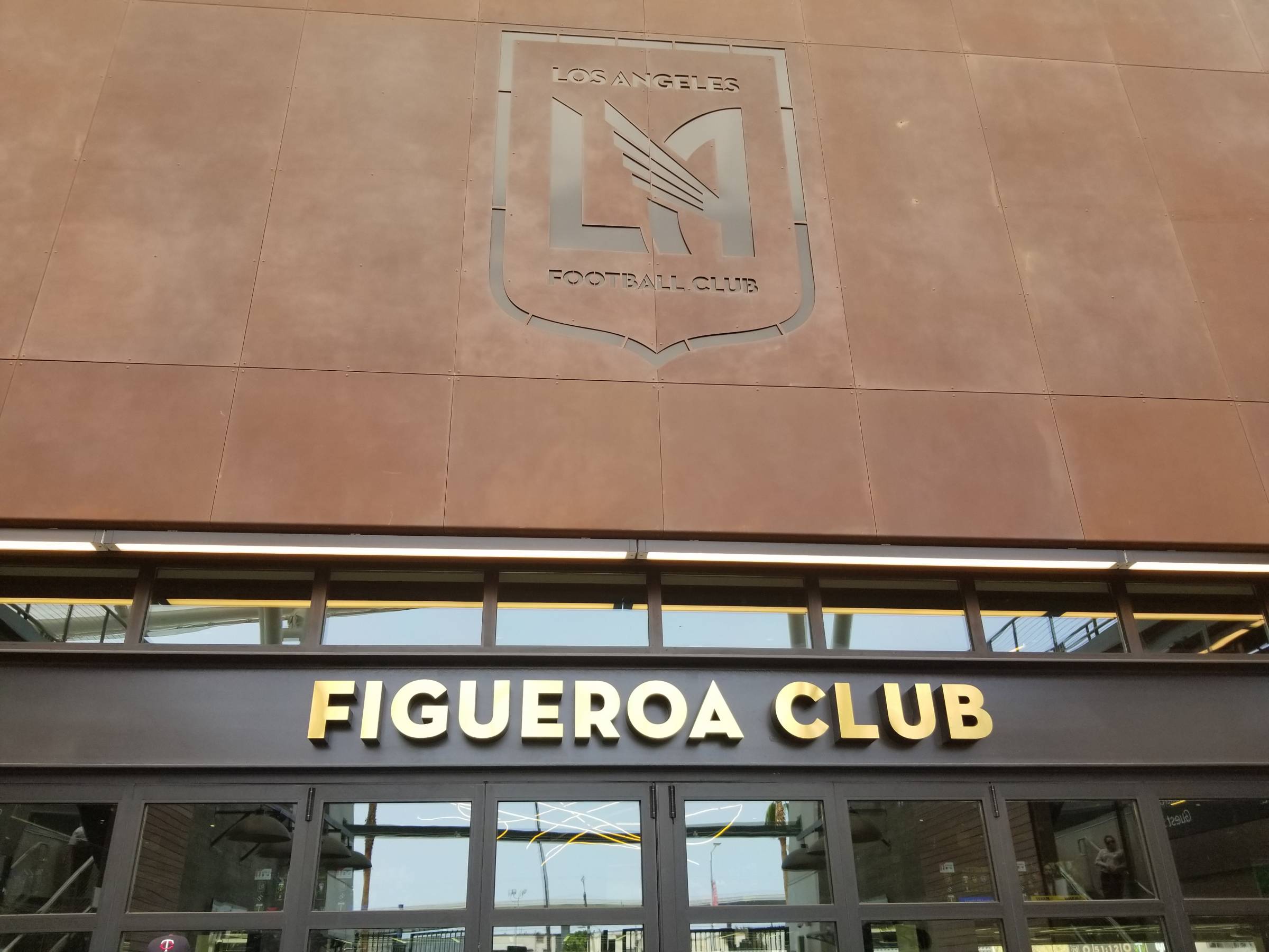 Signage of the Figueroa Club