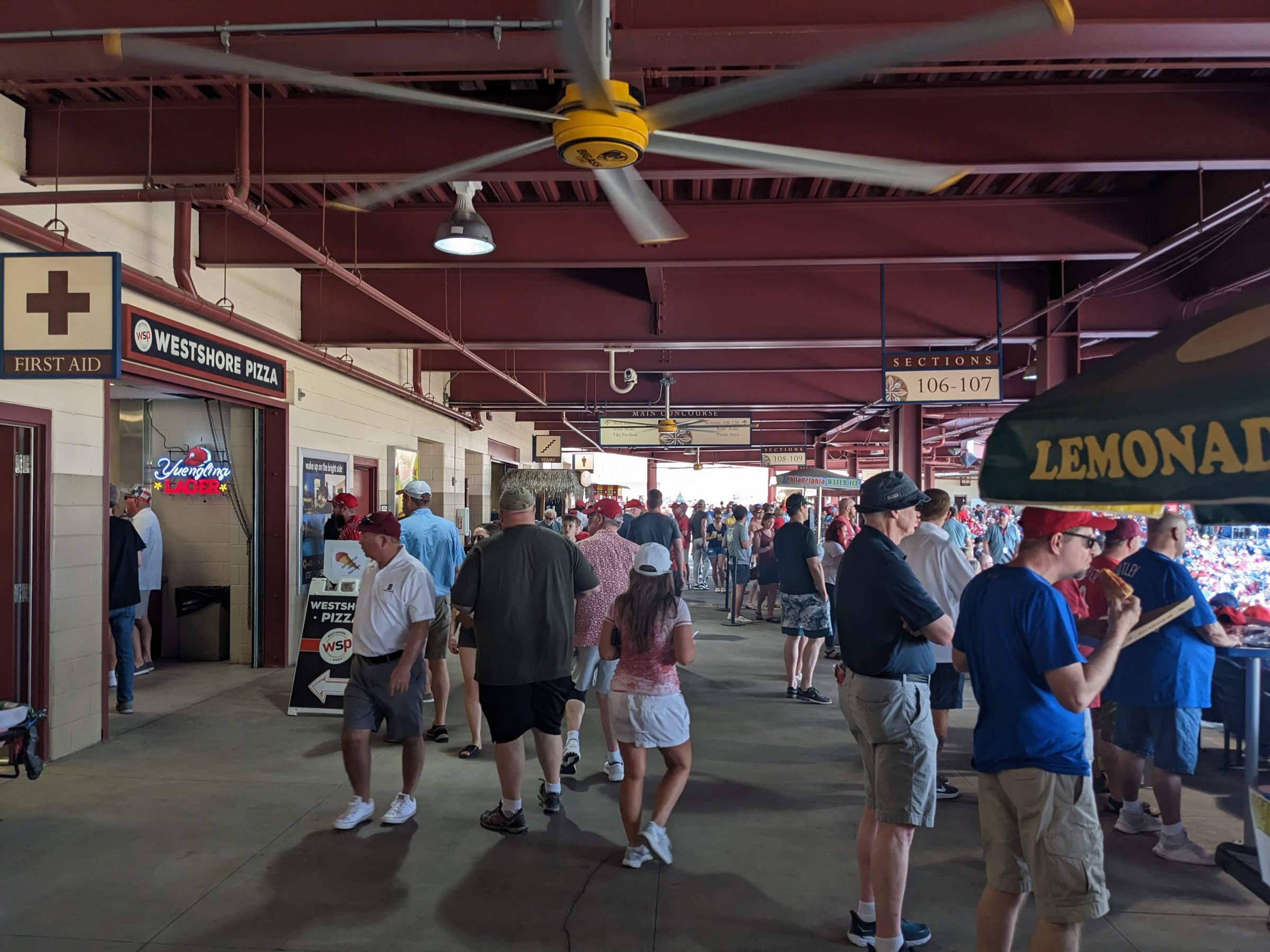 baycare ballpark concourse