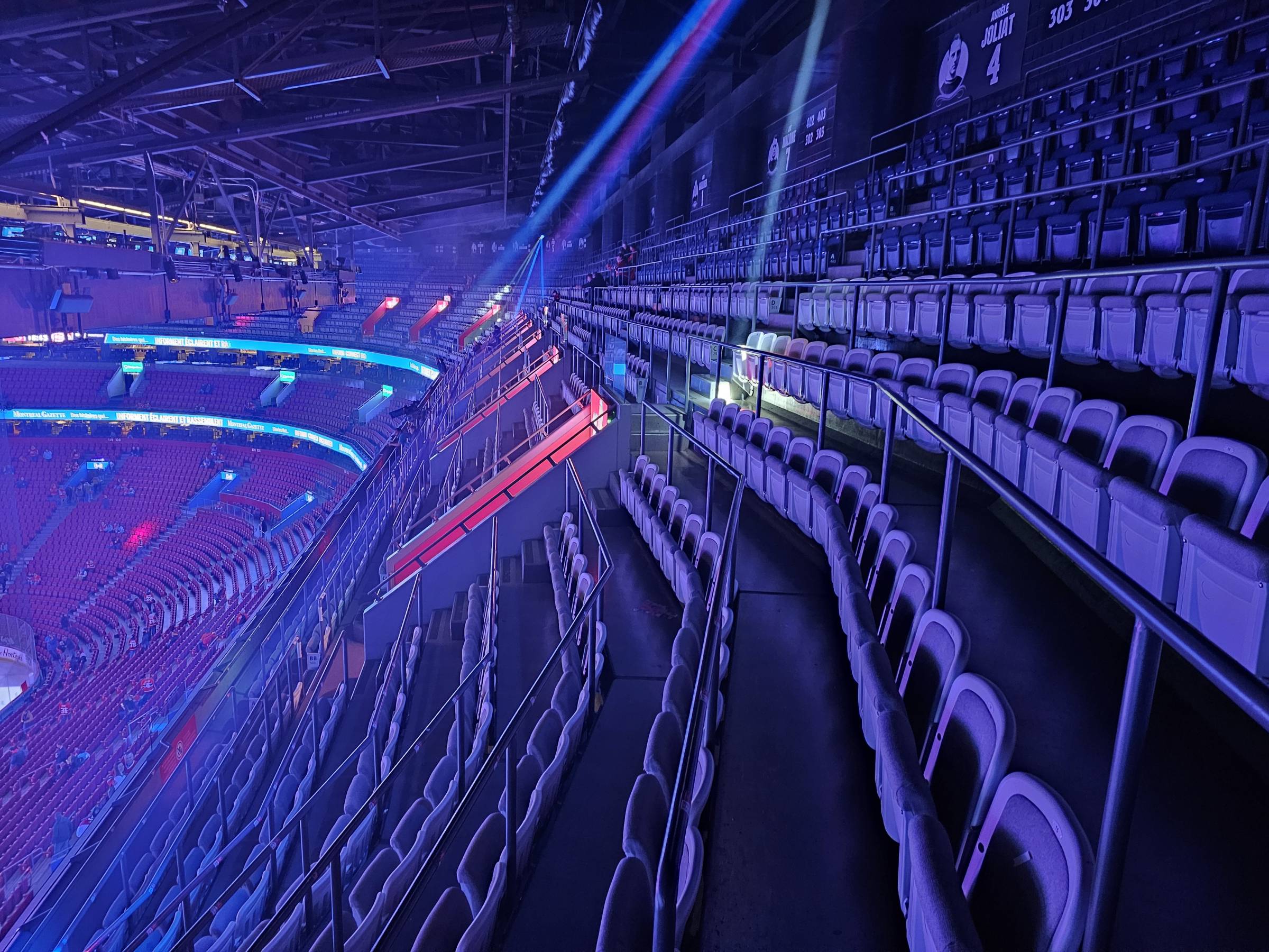 300 Level Seating at the Bell Centre