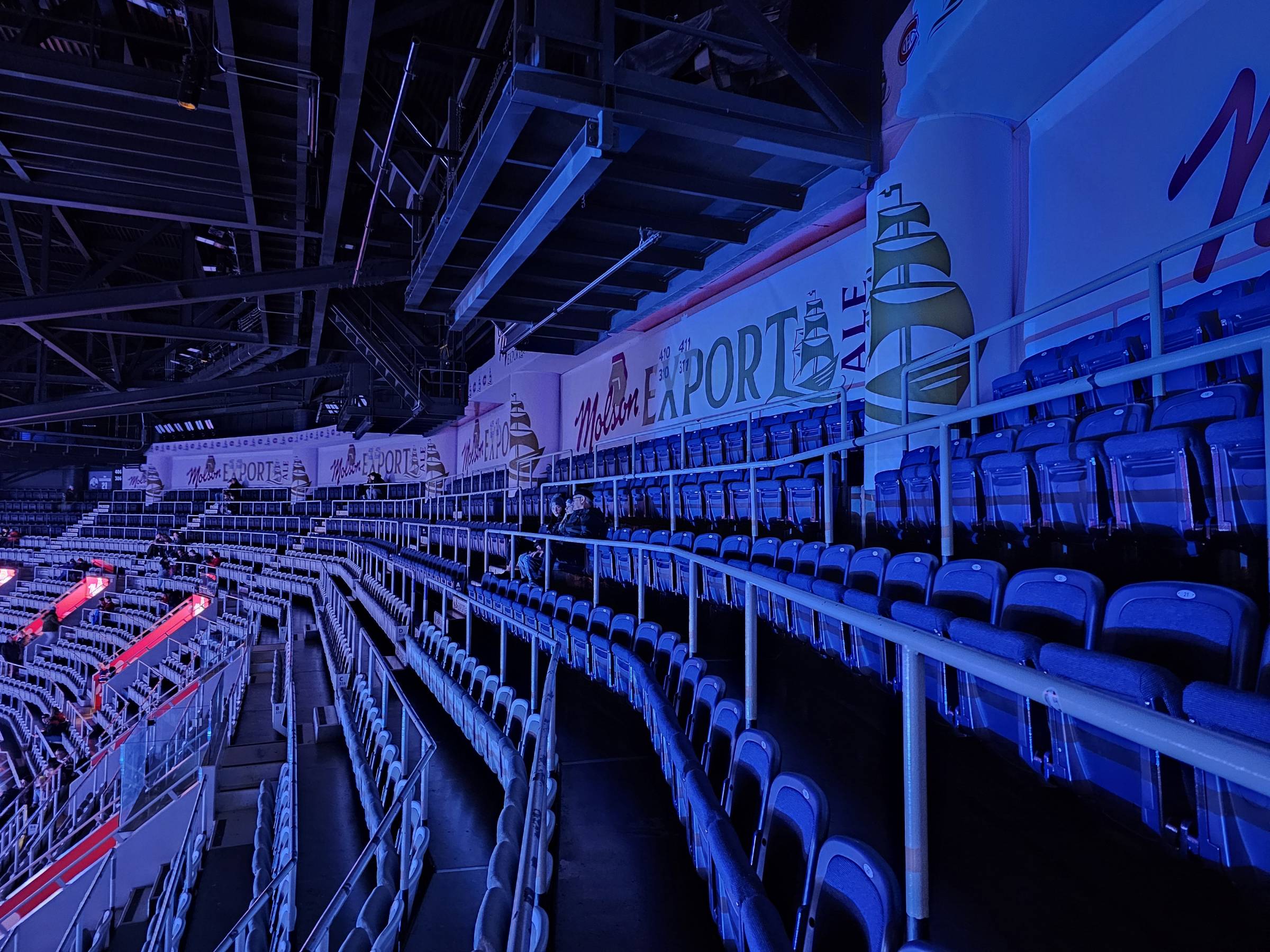 Molson Export Zone at the Bell Centre